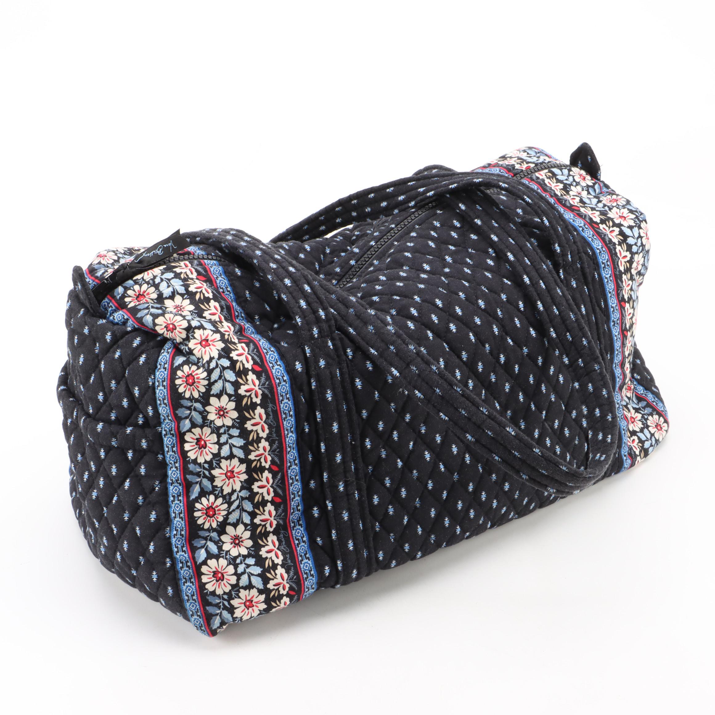 Vera Bradley "Alpine Black" Garment Bag, Duffles, Tote and Backpack