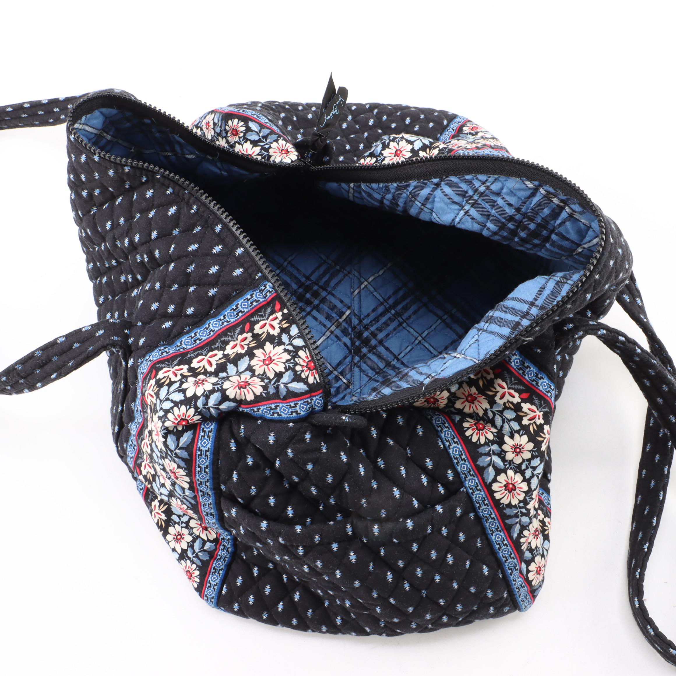 Vera Bradley "Alpine Black" Garment Bag, Duffles, Tote and Backpack