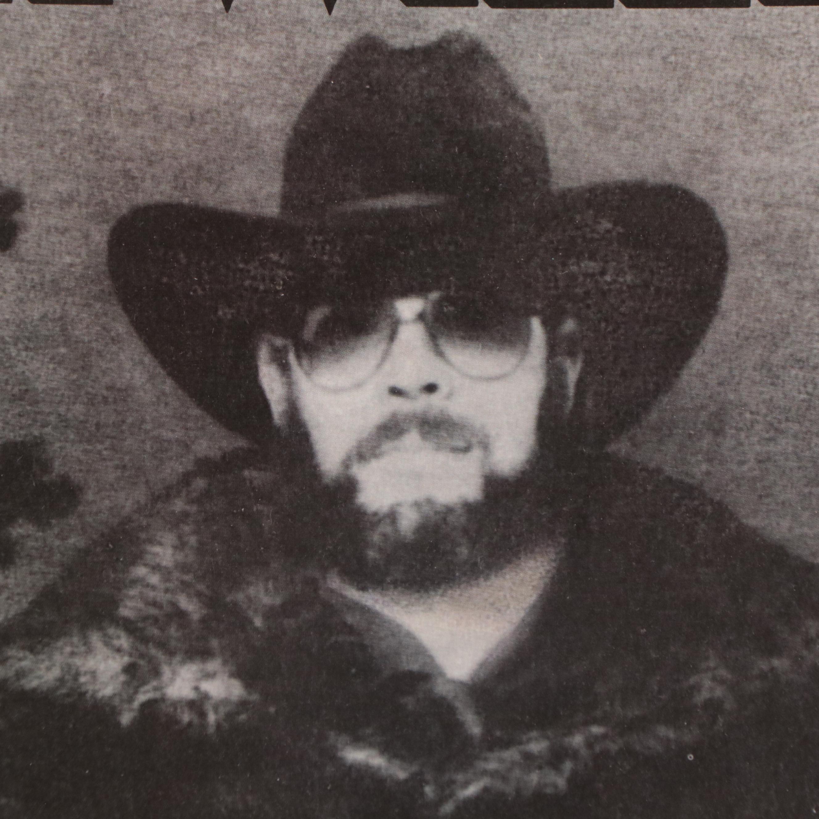 Hank Williams, Jr. "Lone Wolf" Offset Lithograph Poster, 1990