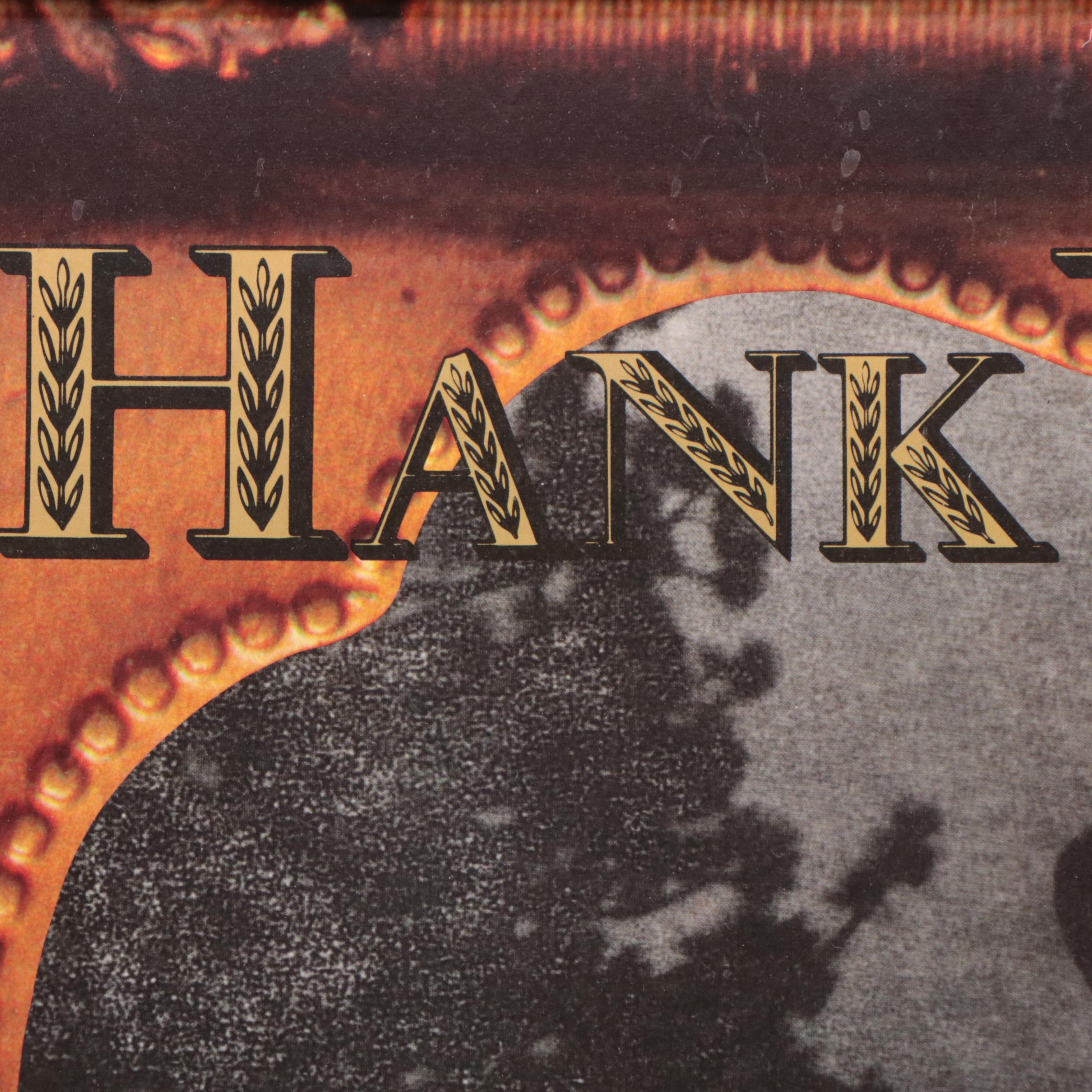 Hank Williams, Jr. "Lone Wolf" Offset Lithograph Poster, 1990