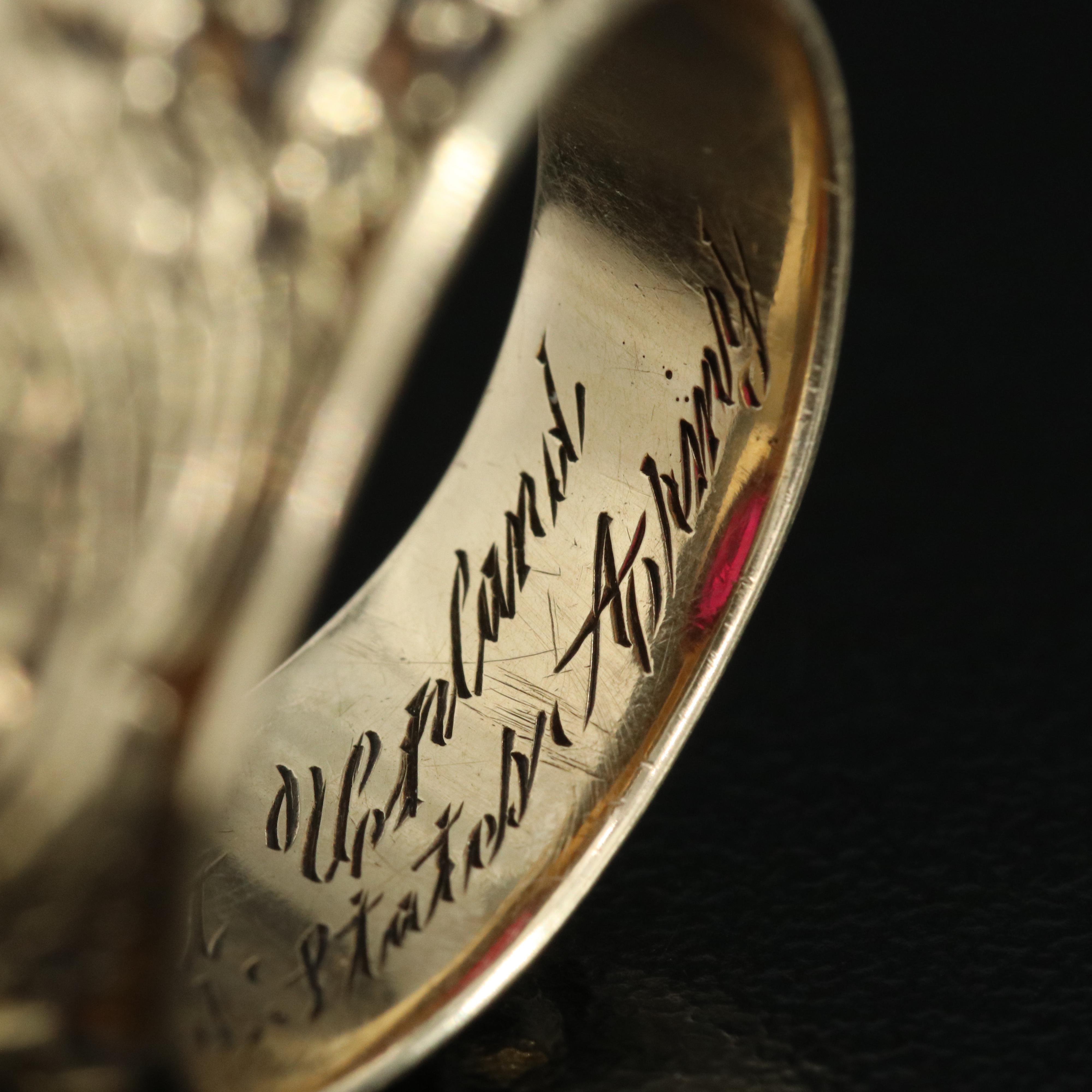 14K Ruby 1946 West Point Class Ring