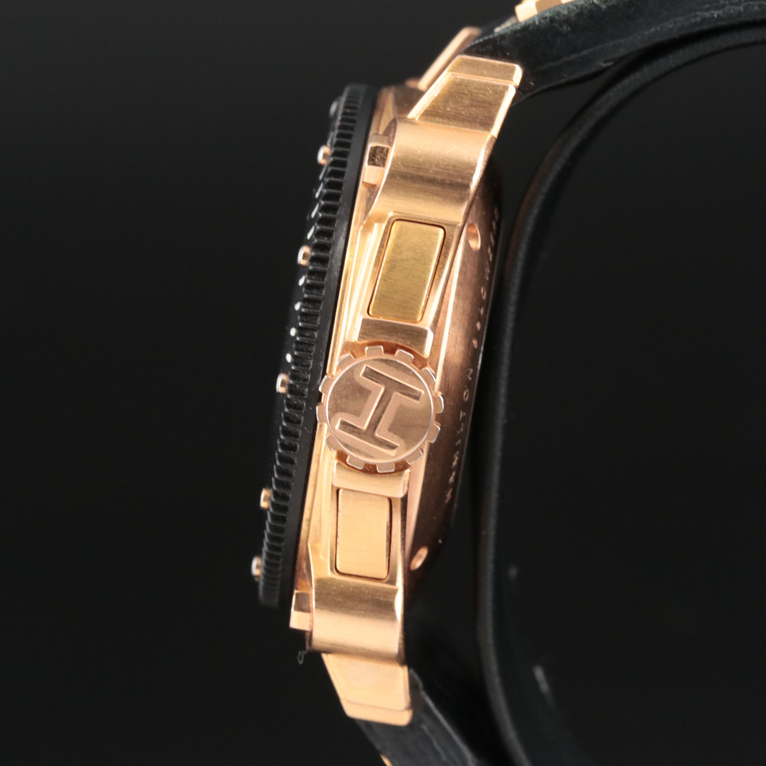 Hamilton Khaki Navy BeLOWZERO Gold-Plated Chronograph Watch