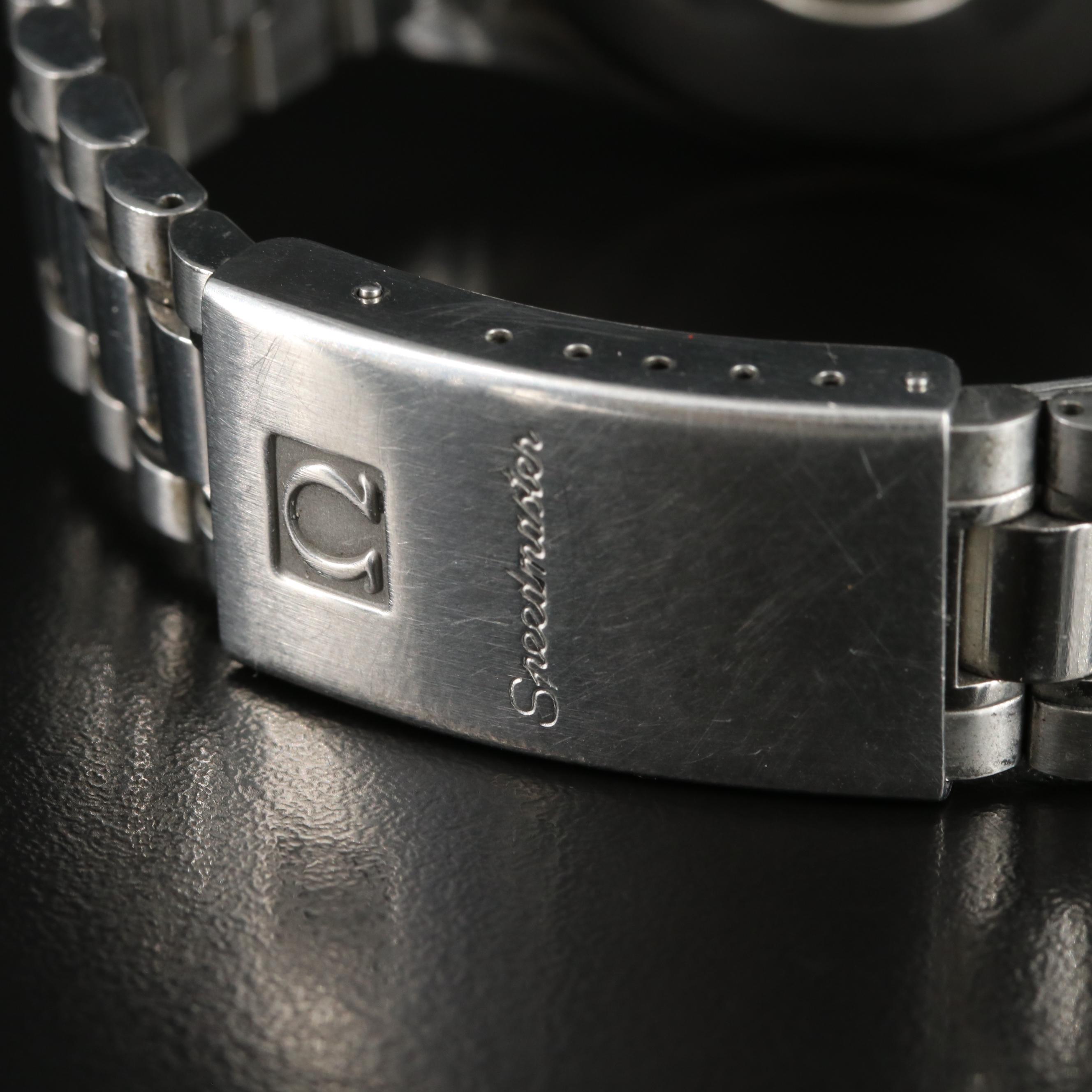 Omega Speedmaster Triple Calendar Silver Steel 39MM Automatic Watch