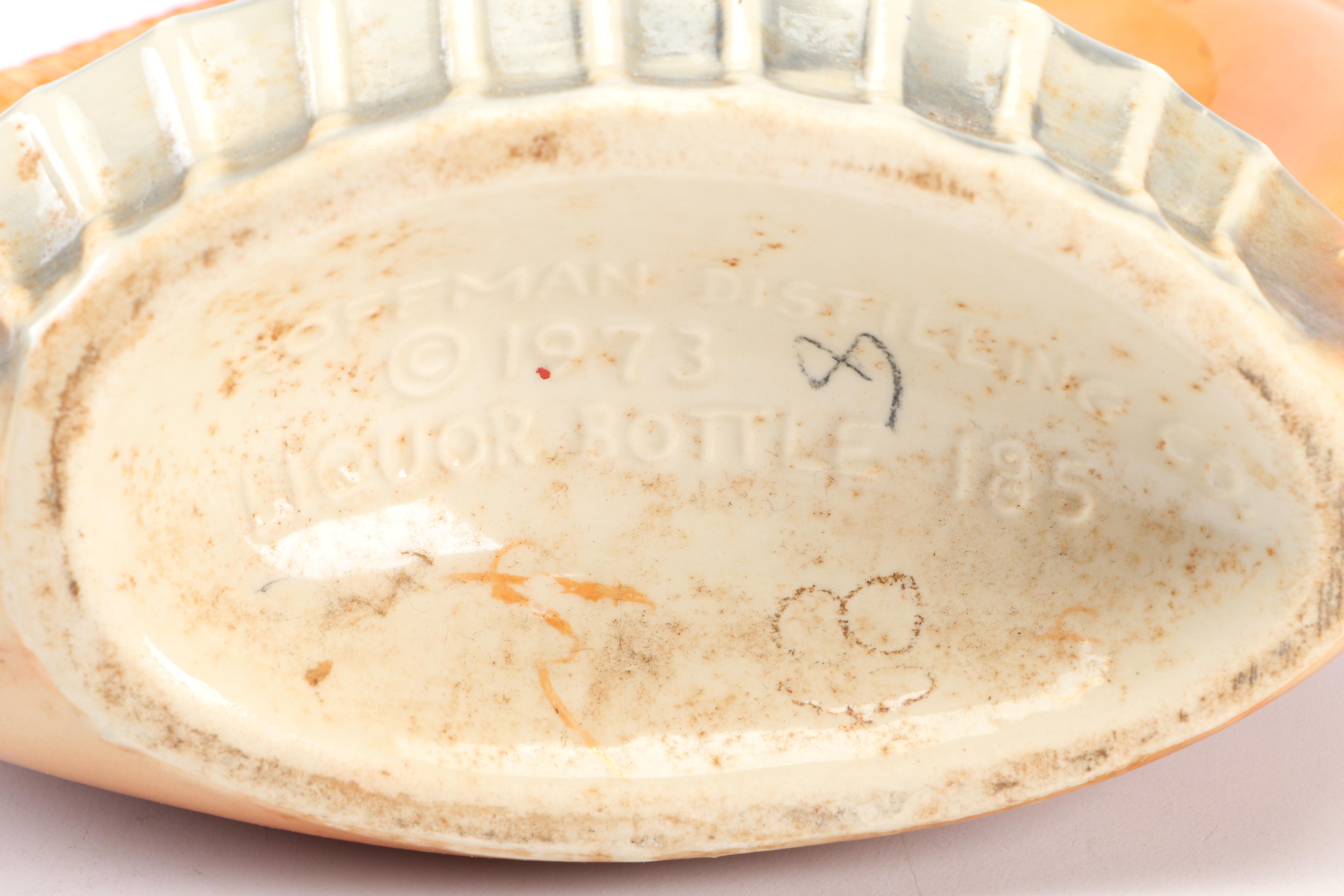 Vintage Cincinnati Reds "The Big Red Machine" Decanter with Baseball Top