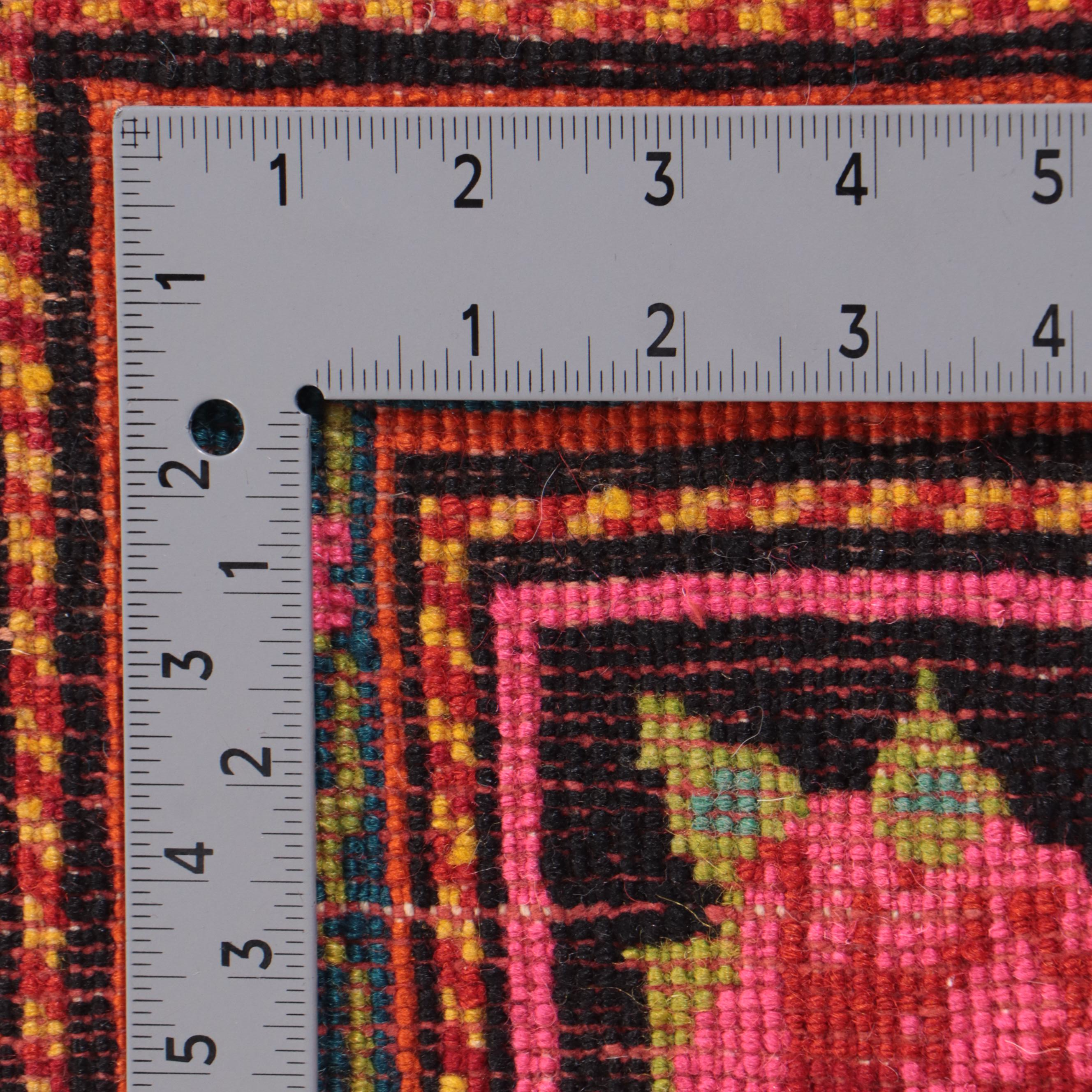 4'6 x 8'10 Hand-Knotted Caucasian Karabagh Area Rug