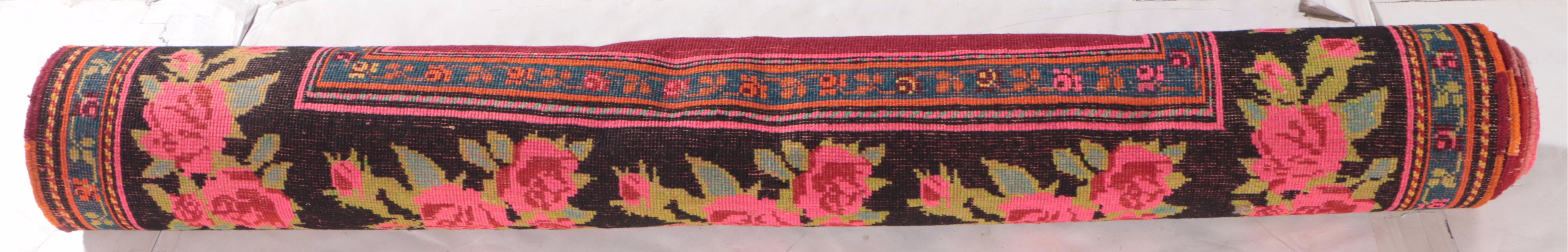 4'6 x 8'10 Hand-Knotted Caucasian Karabagh Area Rug