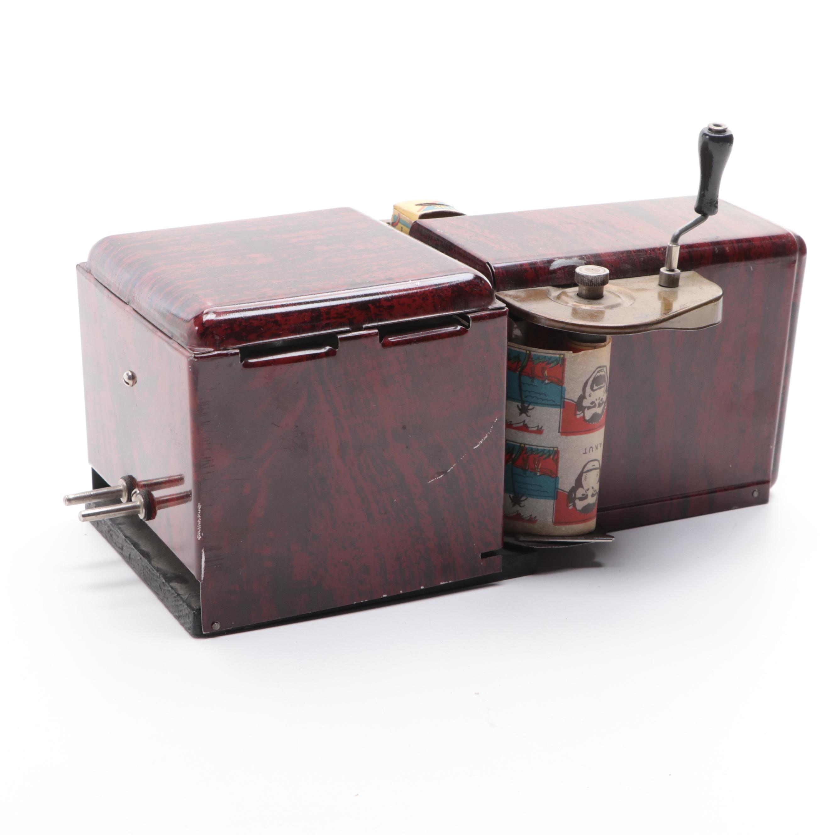 Movie-Jektor Projector with "Tarzan" Series and Other Films, 1930s