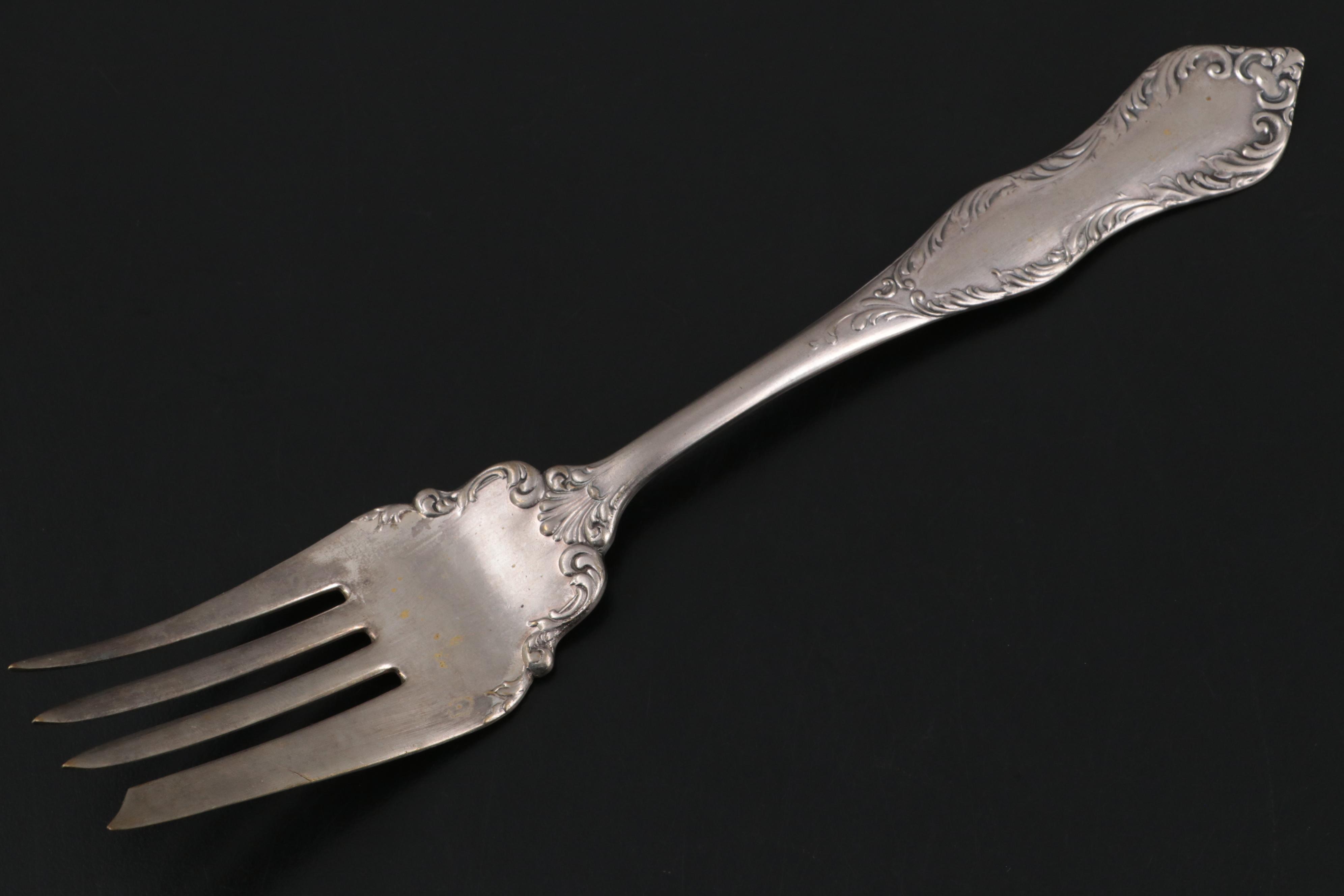 Christofle "Vendome-Arcantia" with Other Silver Plate Flatware