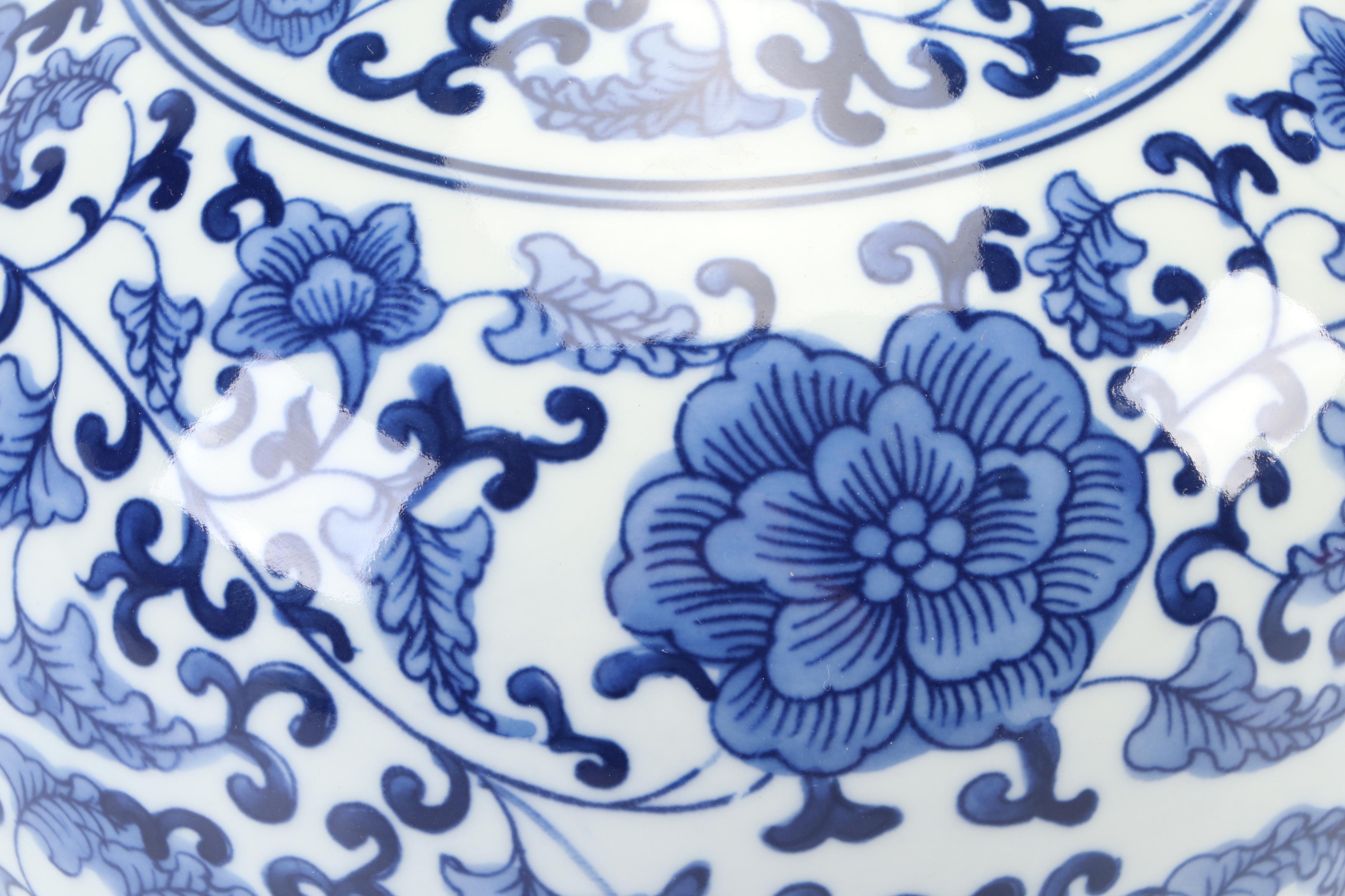 Chinese Blue and White Porcelain Tiangiuping Vase