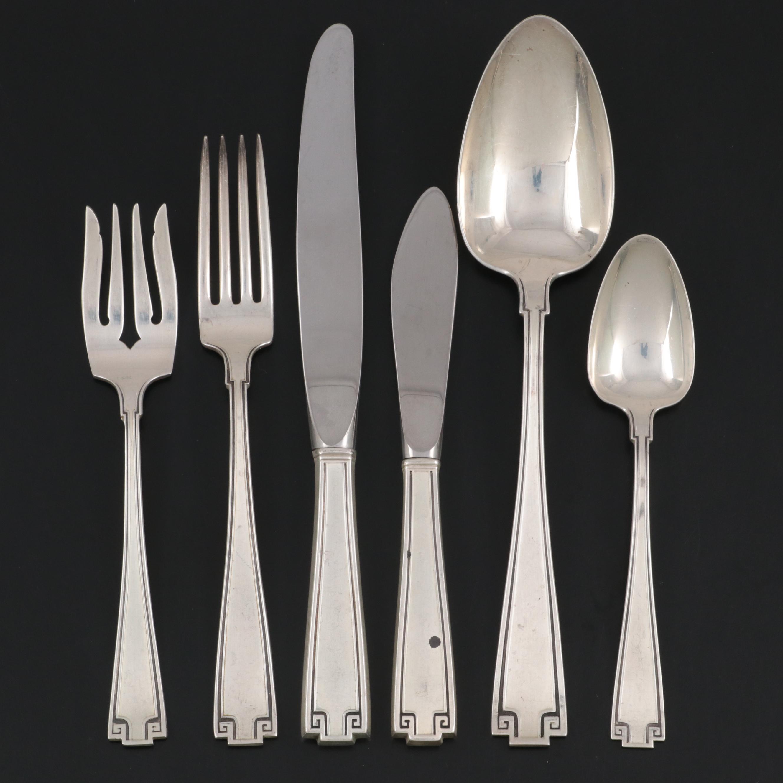 Gorham "Etruscan" Sterling Silver Flatware, Early to Late 20th Century