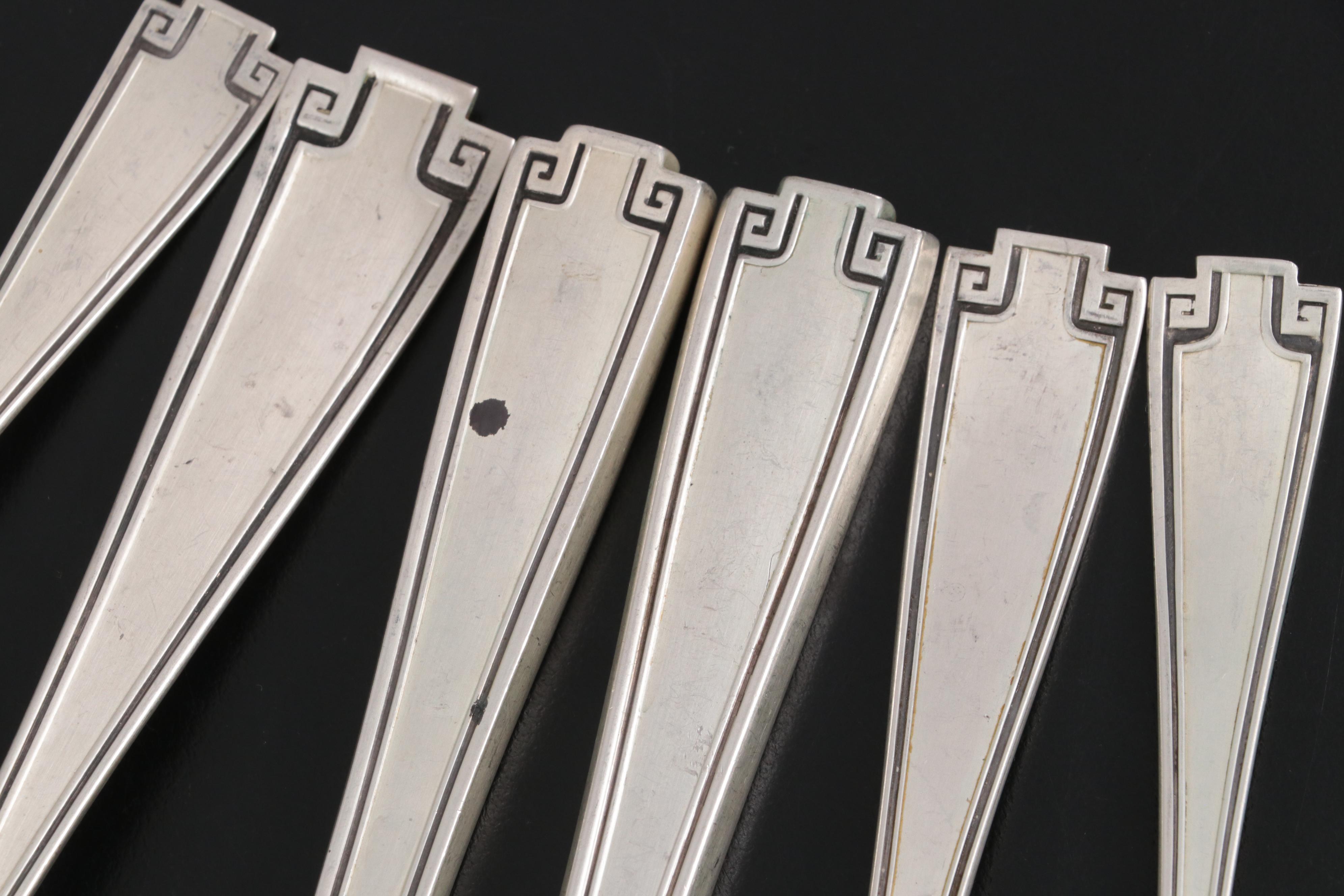 Gorham "Etruscan" Sterling Silver Flatware, Early to Late 20th Century