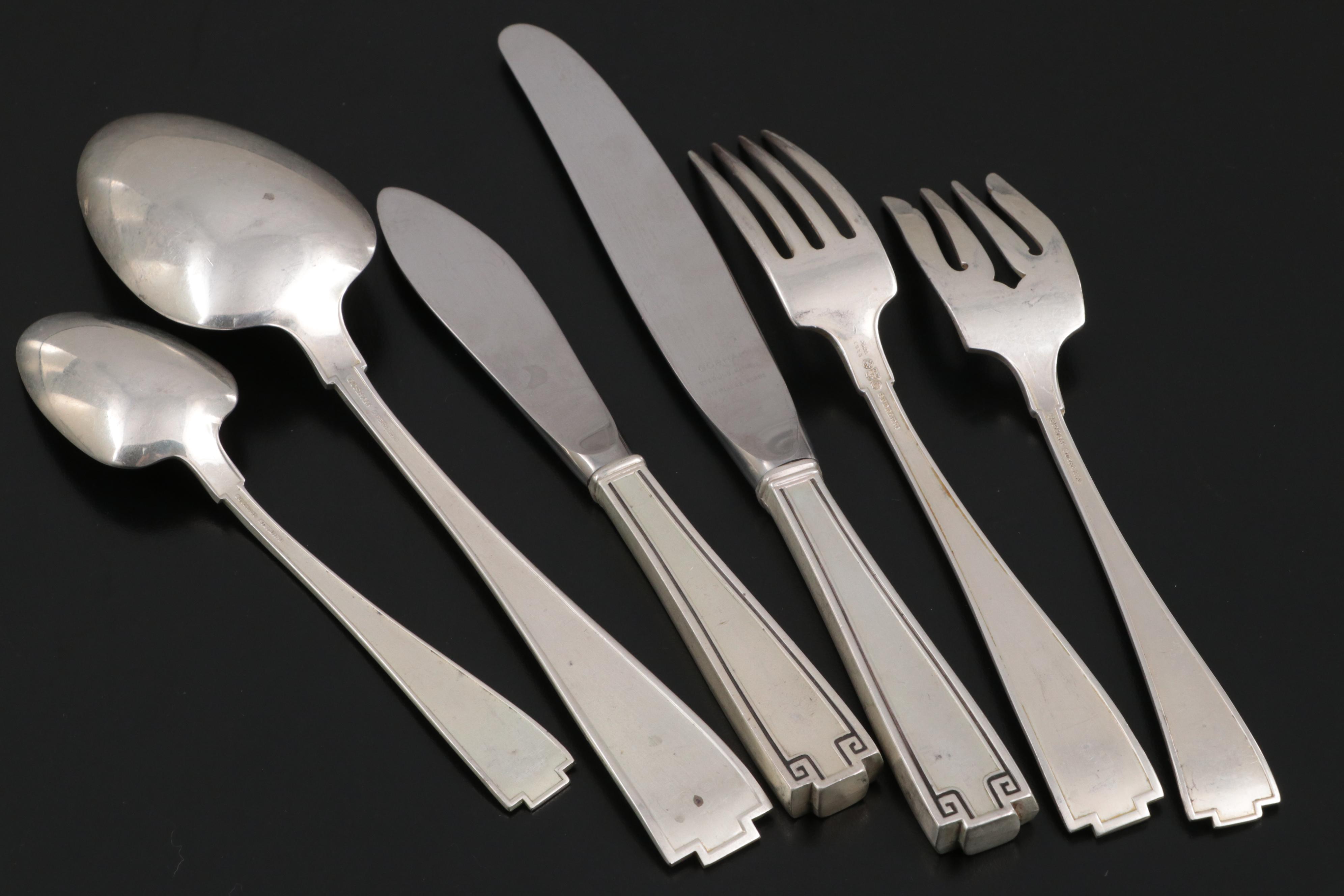 Gorham "Etruscan" Sterling Silver Flatware, Early to Late 20th Century
