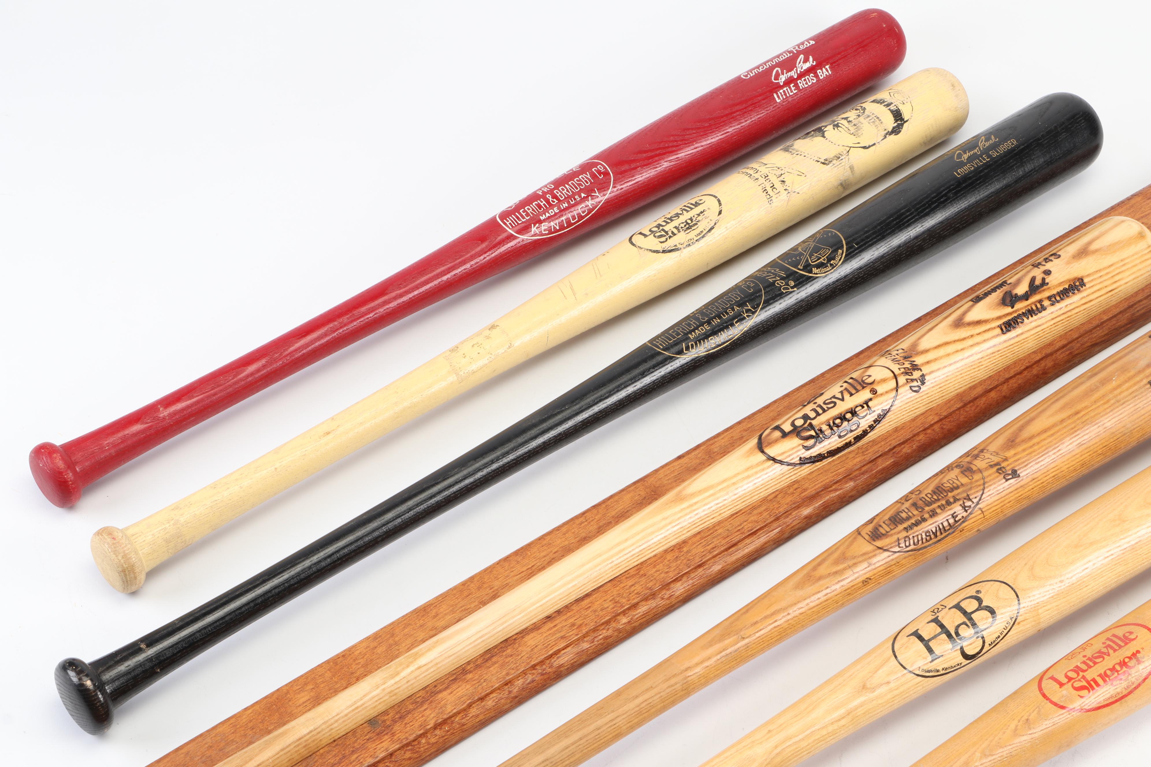 Johnny Bench Signature Model Hillerich & Bradsby Wooden Baseball Bats