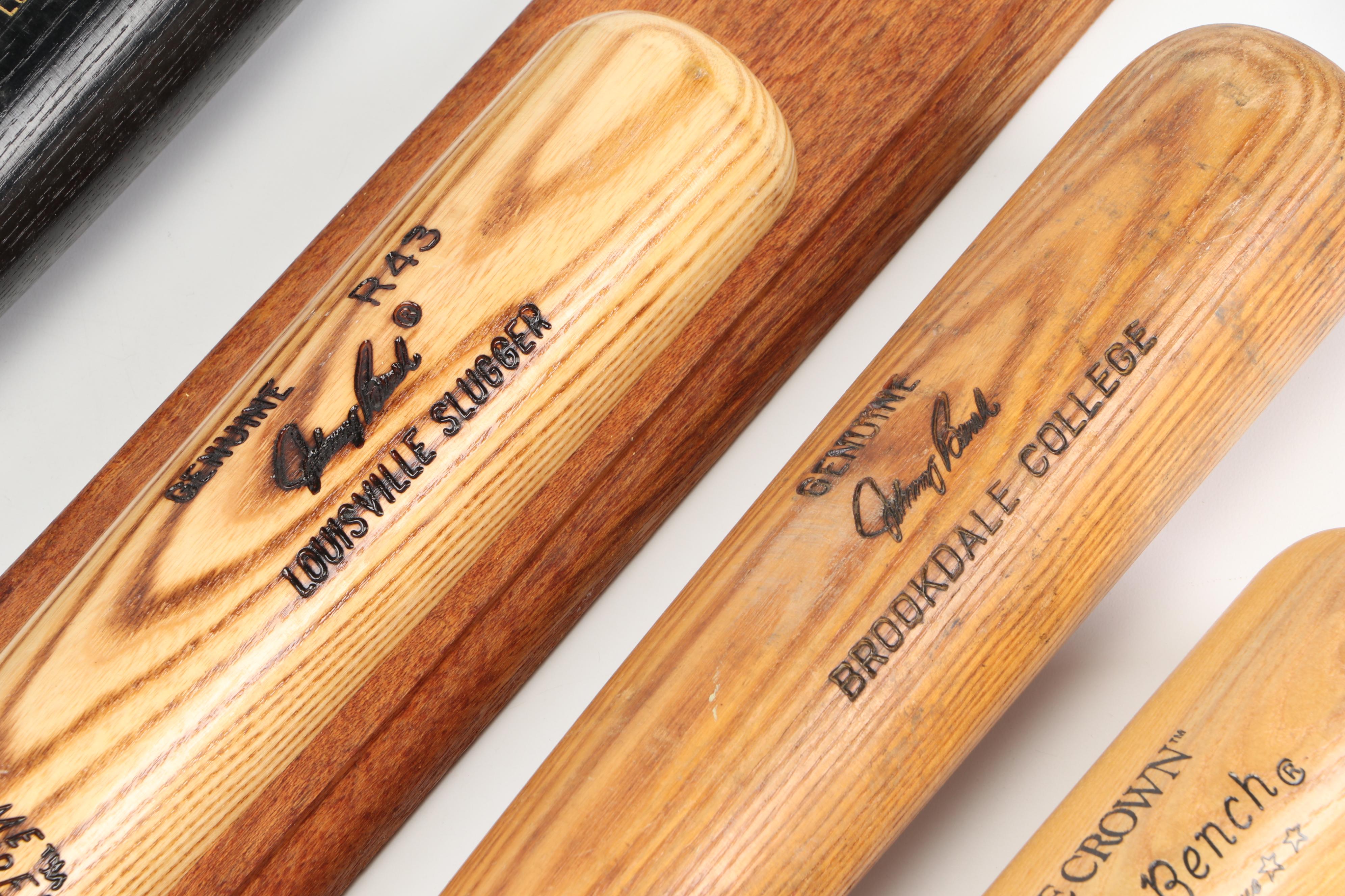 Johnny Bench Signature Model Hillerich & Bradsby Wooden Baseball Bats