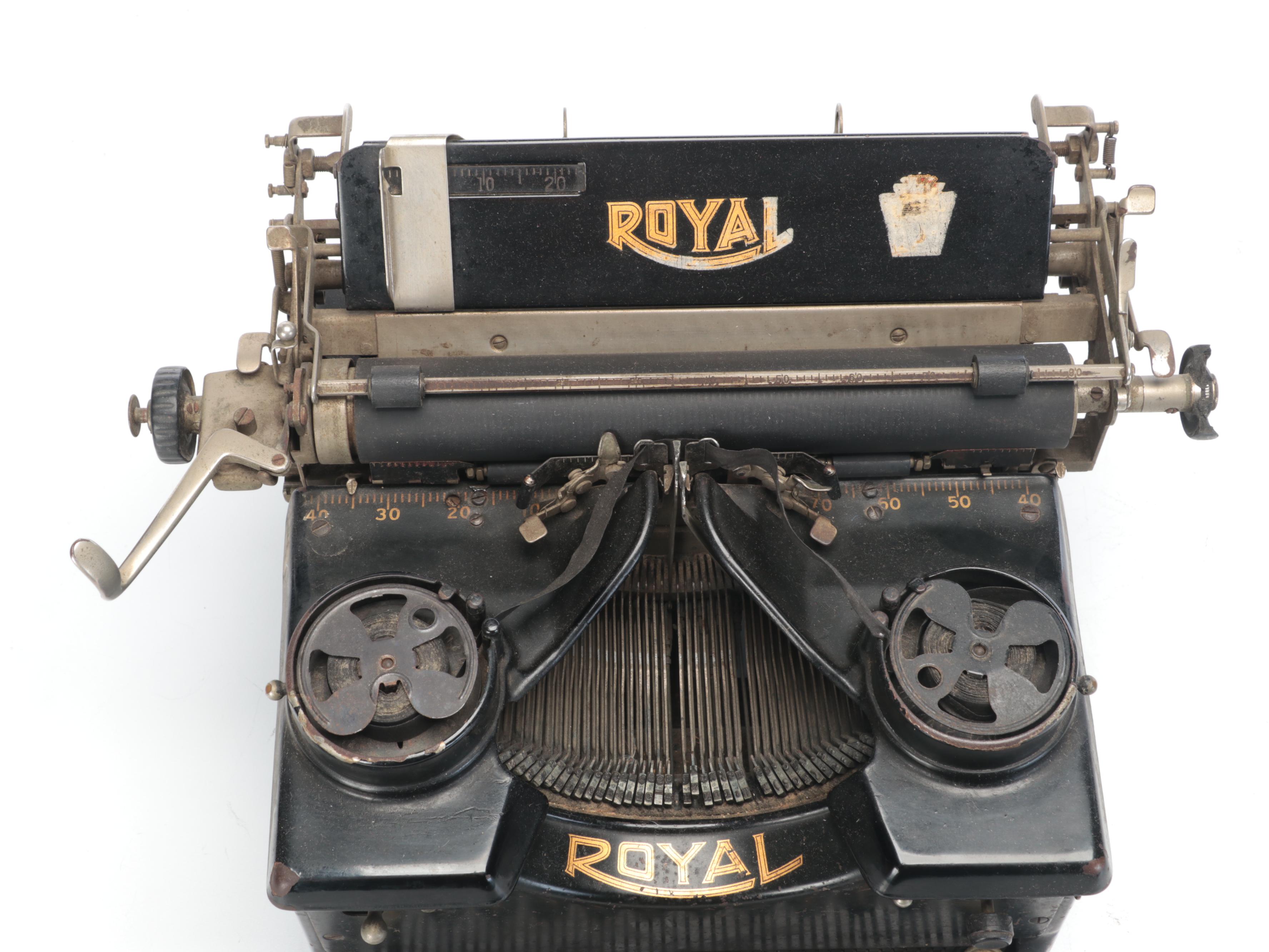 Royal 10 Typewriter, Circa 1920
