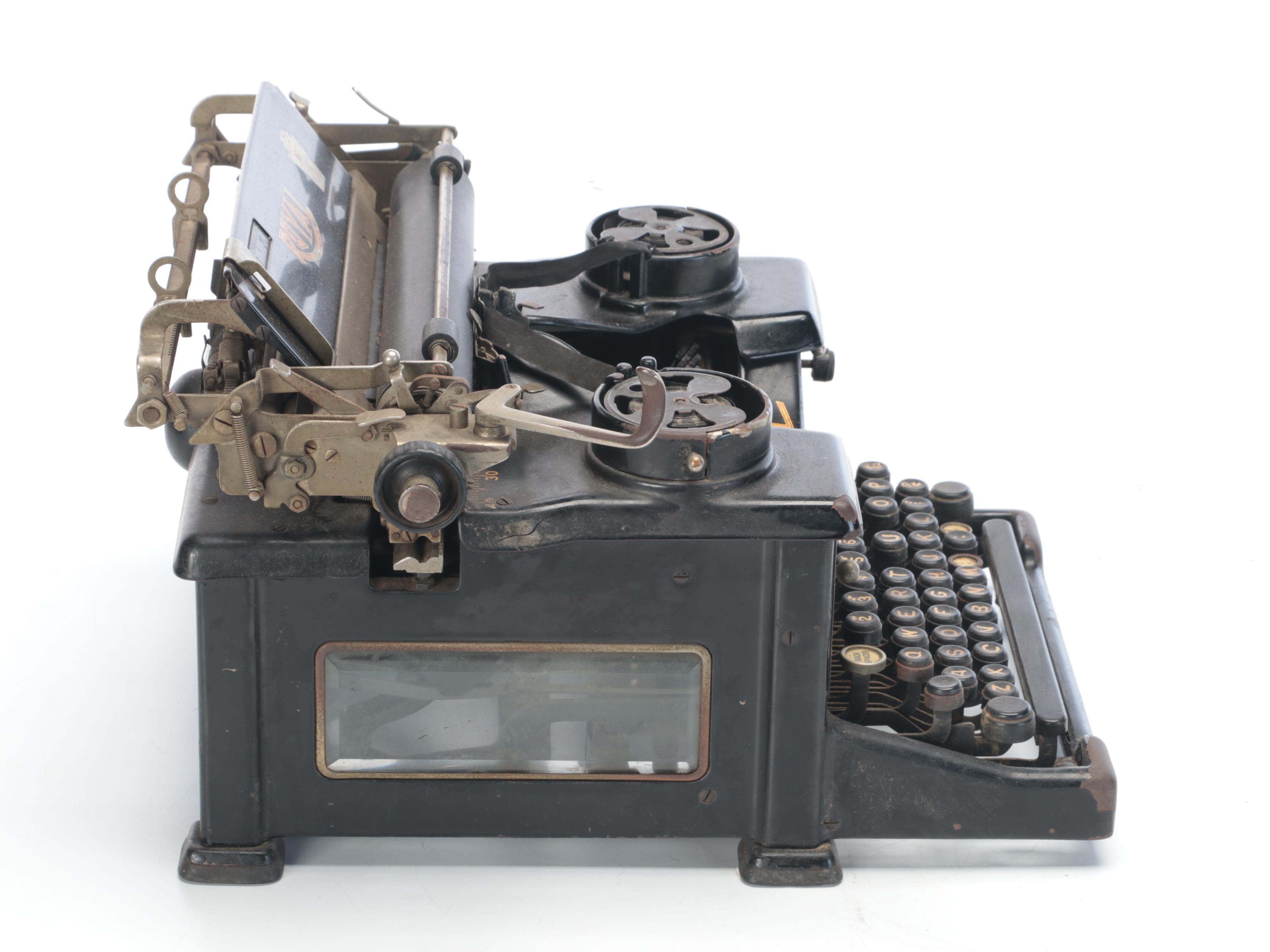 Royal 10 Typewriter, Circa 1920