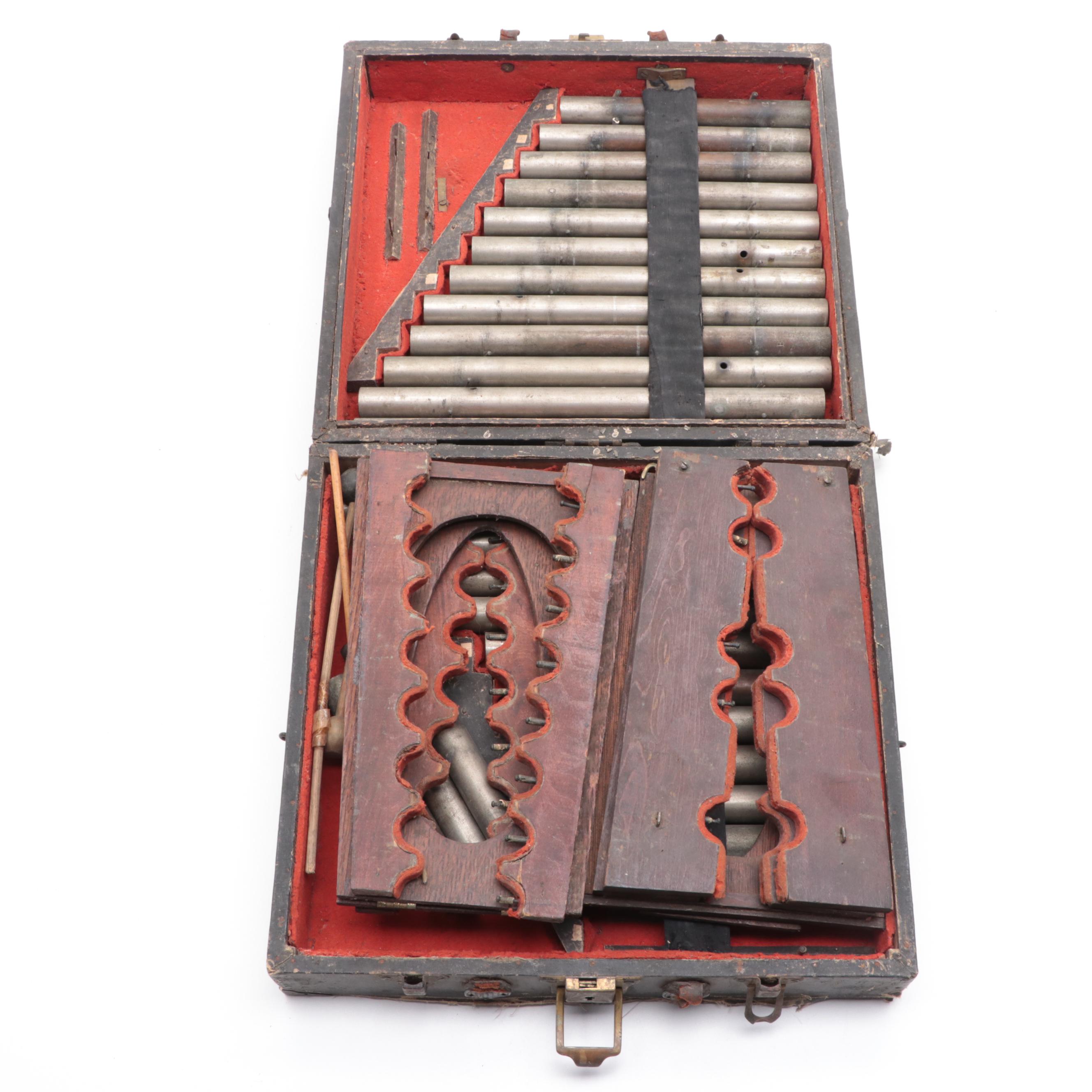 Table-Top Tube Xylophone Travel Set