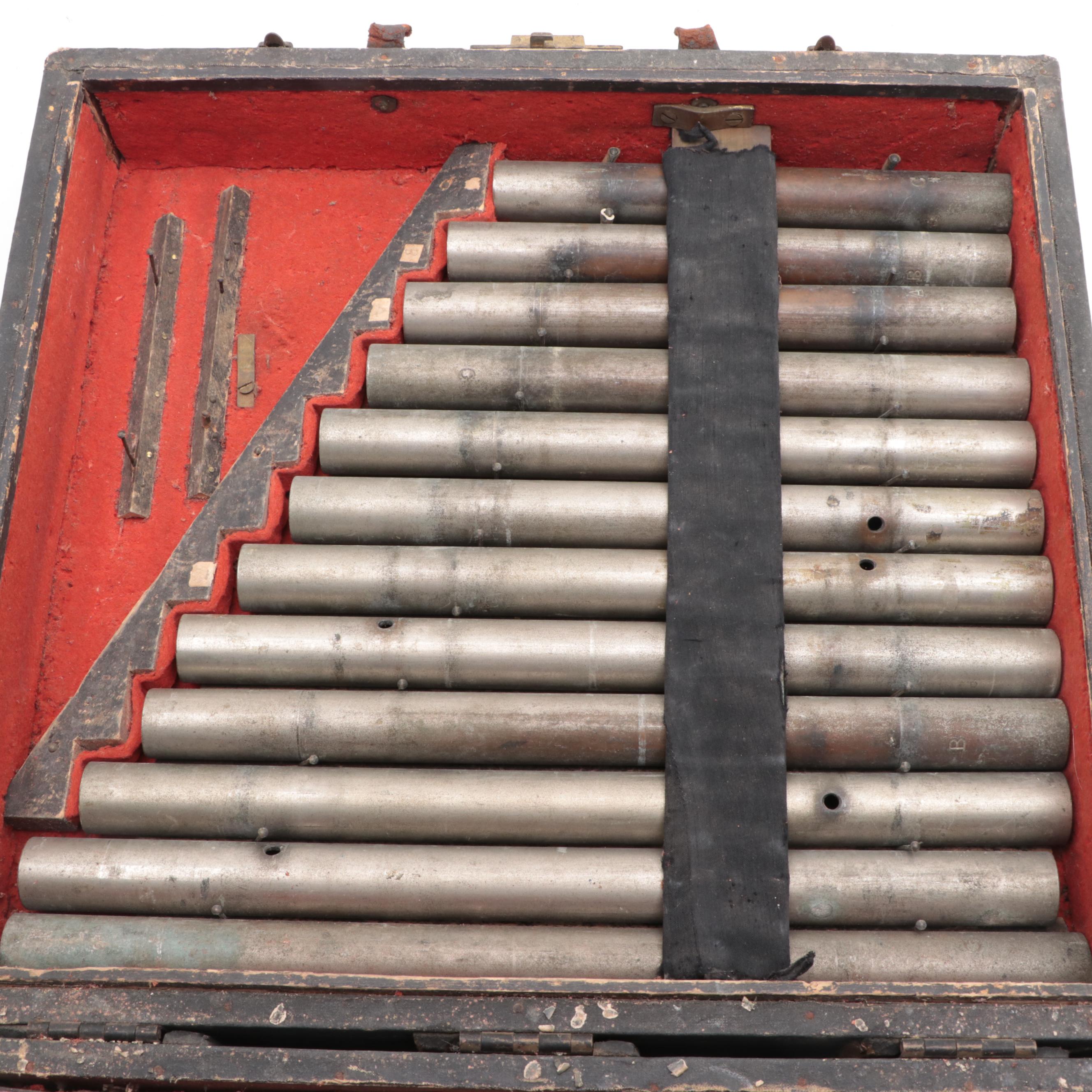 Table-Top Tube Xylophone Travel Set