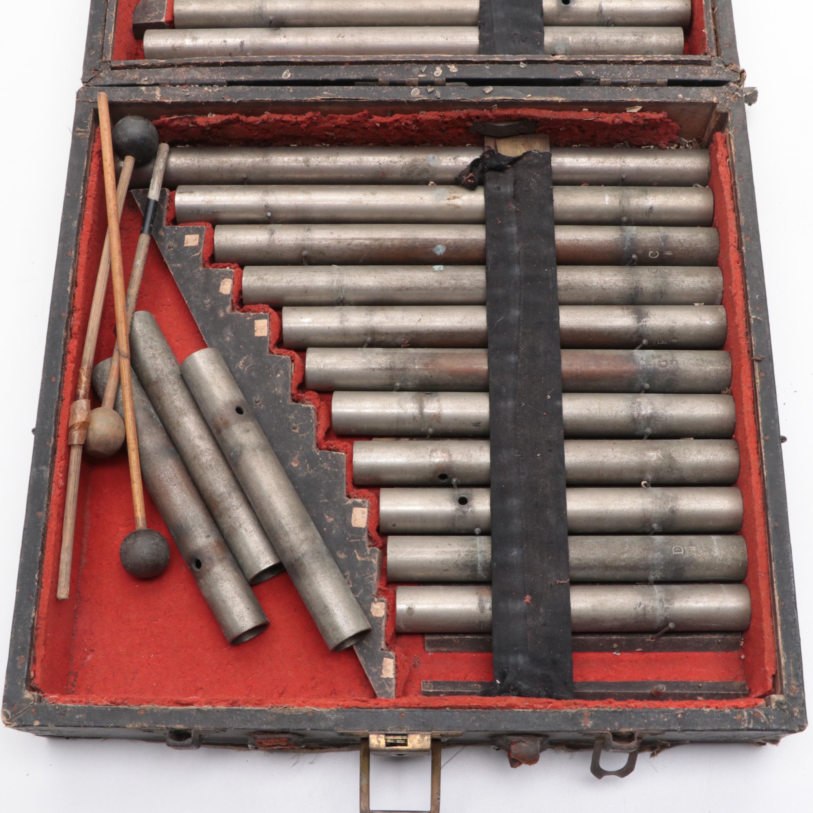 TableTop Tube Xylophone Travel Set EBTH