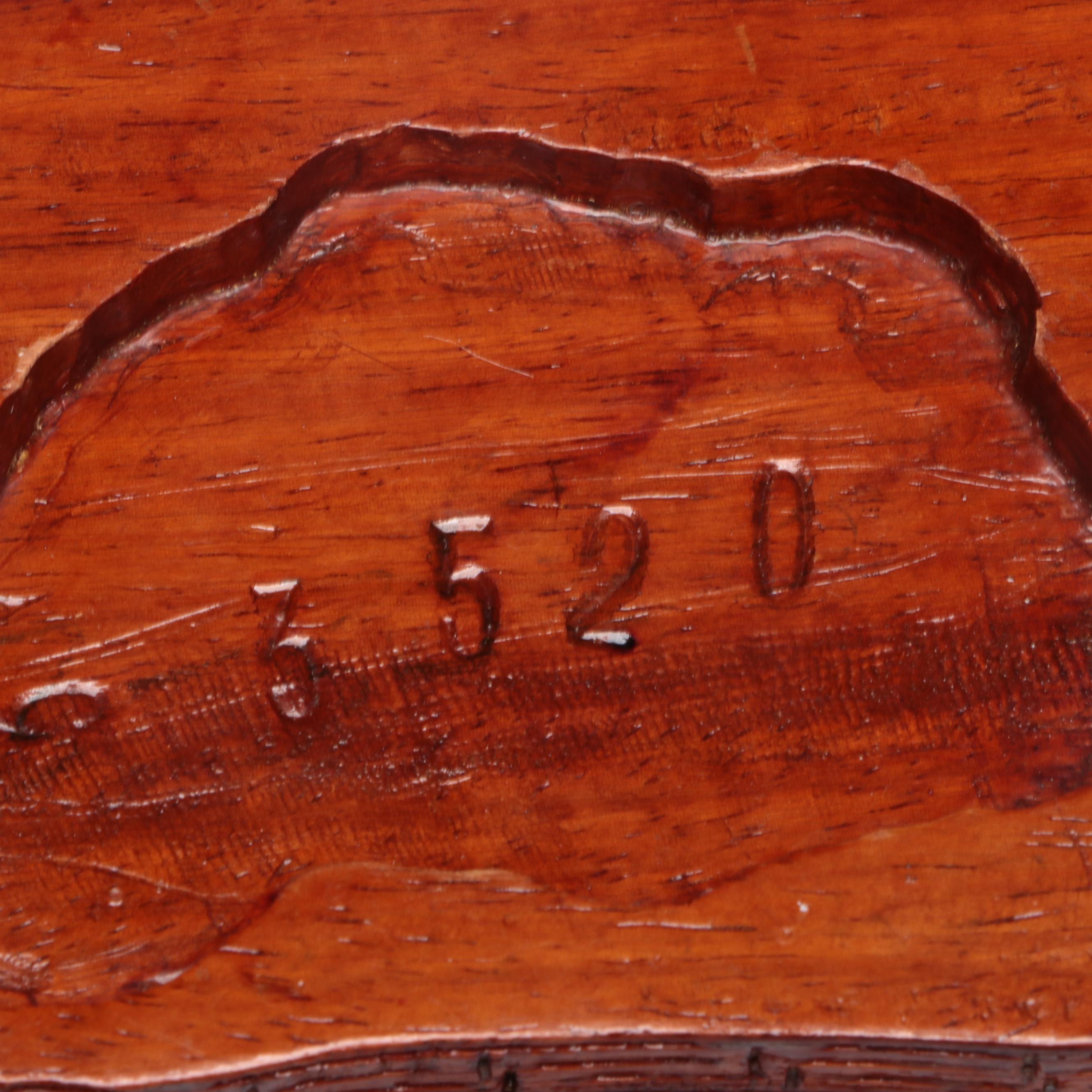 Chinese Chalcedony Carving of Woman Holding Fish and Lotus Blossom