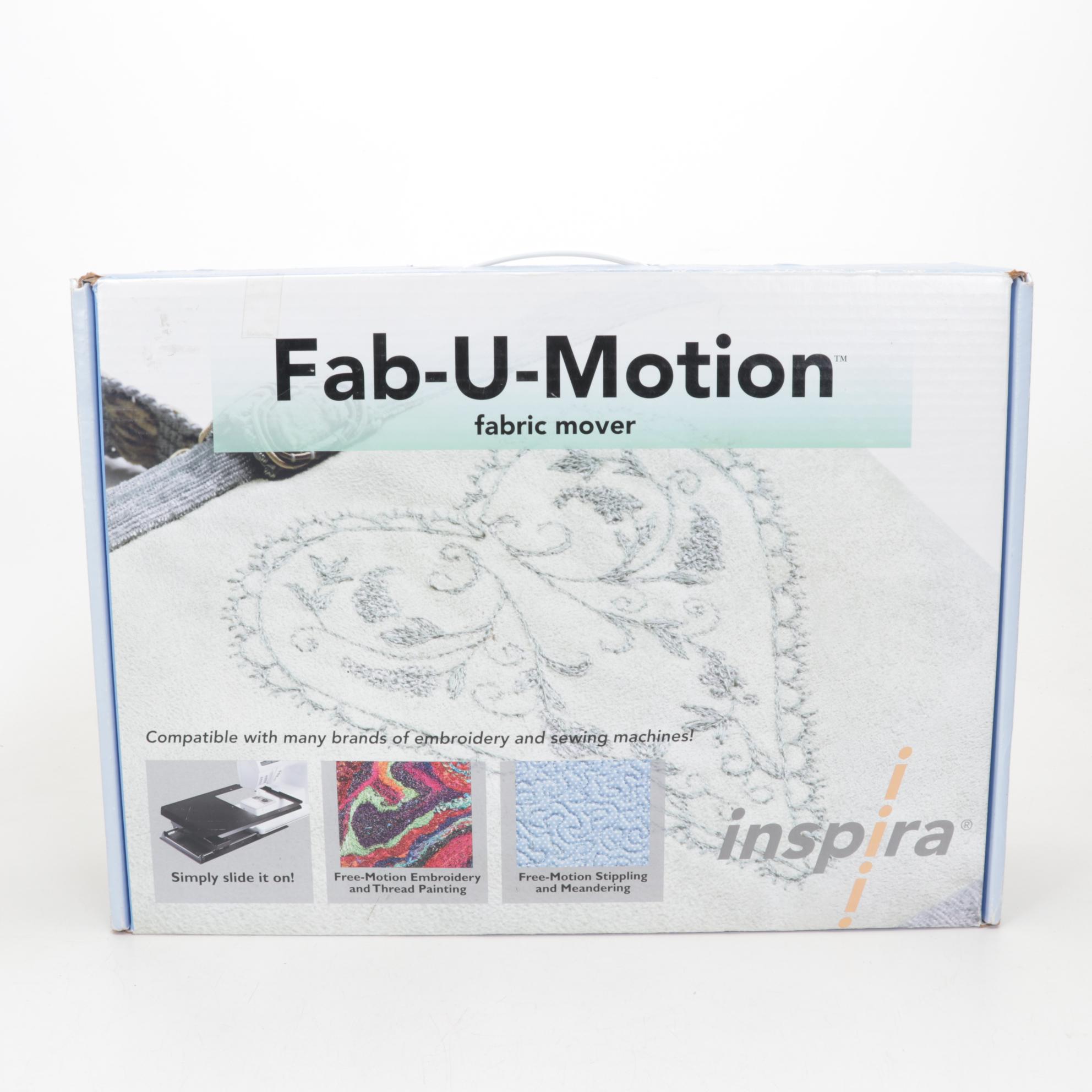 Husqvarna Sewing Machine with Fab-U-Motion Embroidery Attachment and More