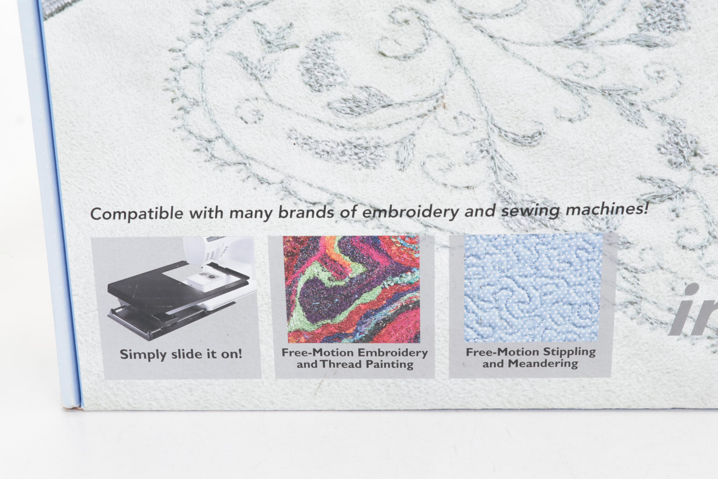 Husqvarna Sewing Machine with Fab-U-Motion Embroidery Attachment and More