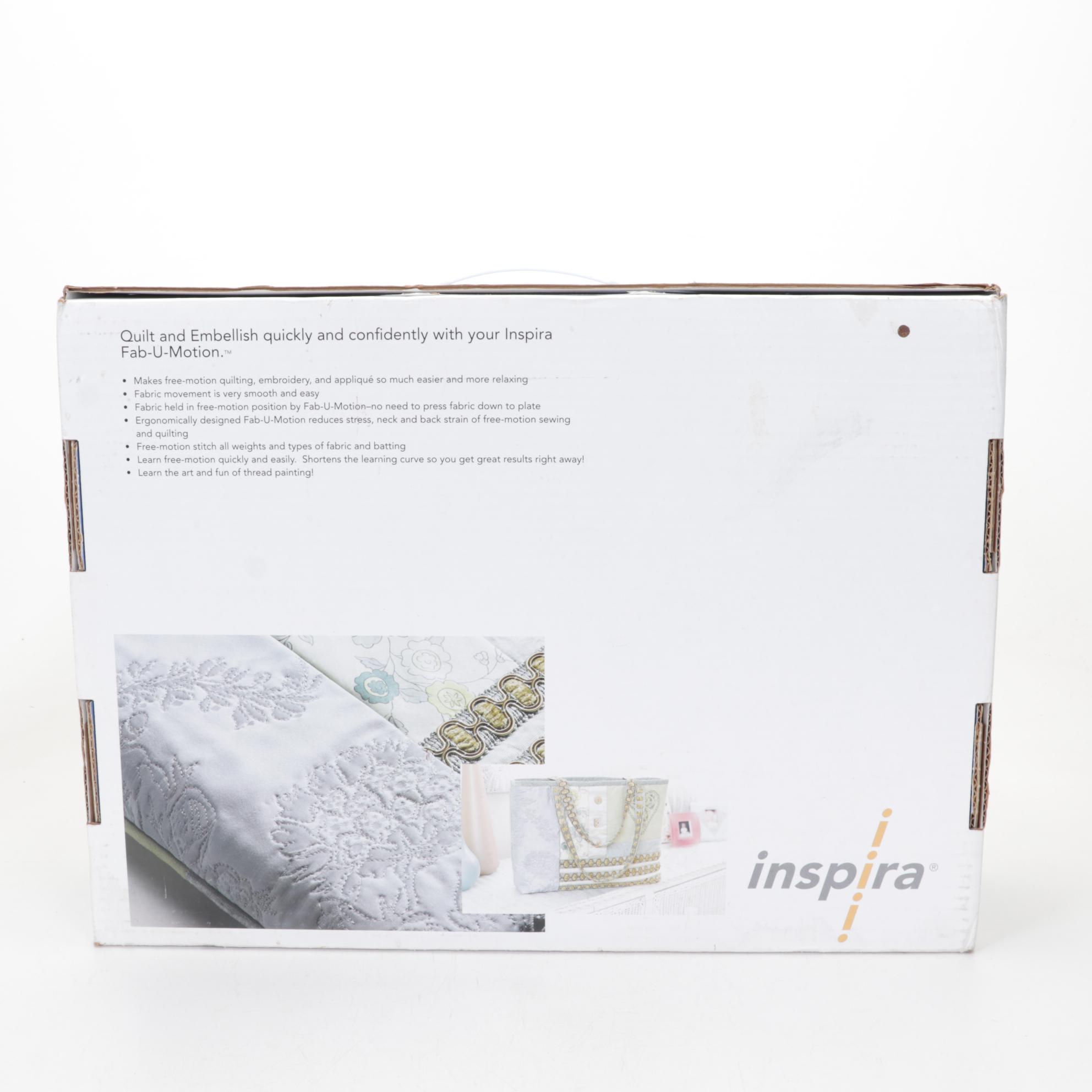 Husqvarna Sewing Machine with Fab-U-Motion Embroidery Attachment and More