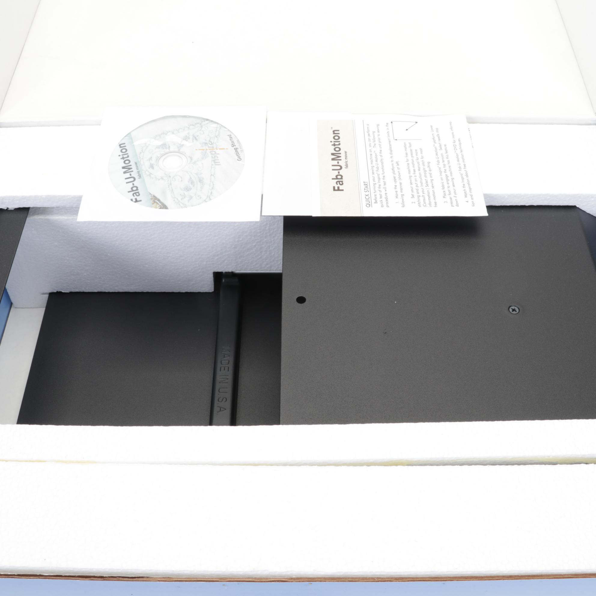 Husqvarna Sewing Machine with Fab-U-Motion Embroidery Attachment and More