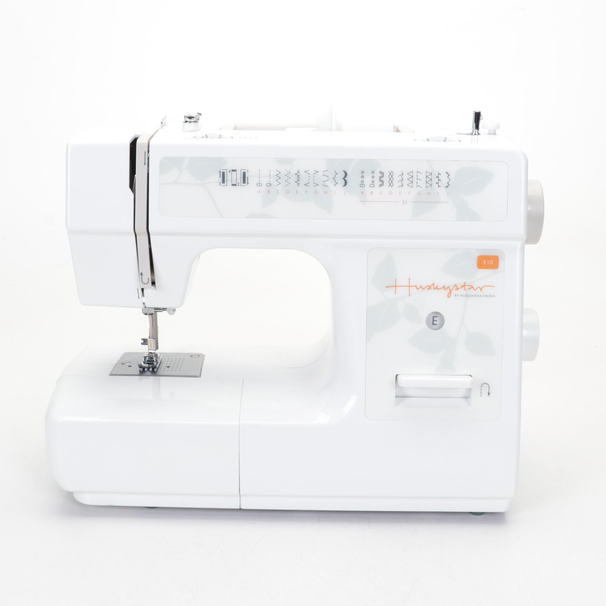 Husqvarna Sewing Machine with Fab-U-Motion Embroidery Attachment and More