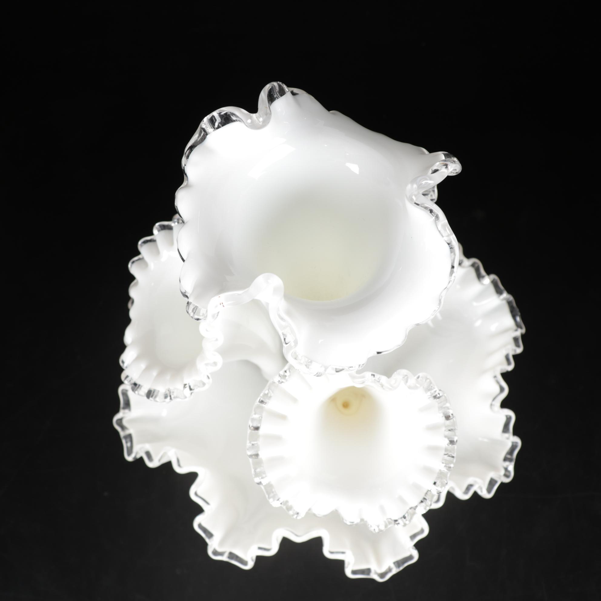 Fenton "Silver Crest" Epergne