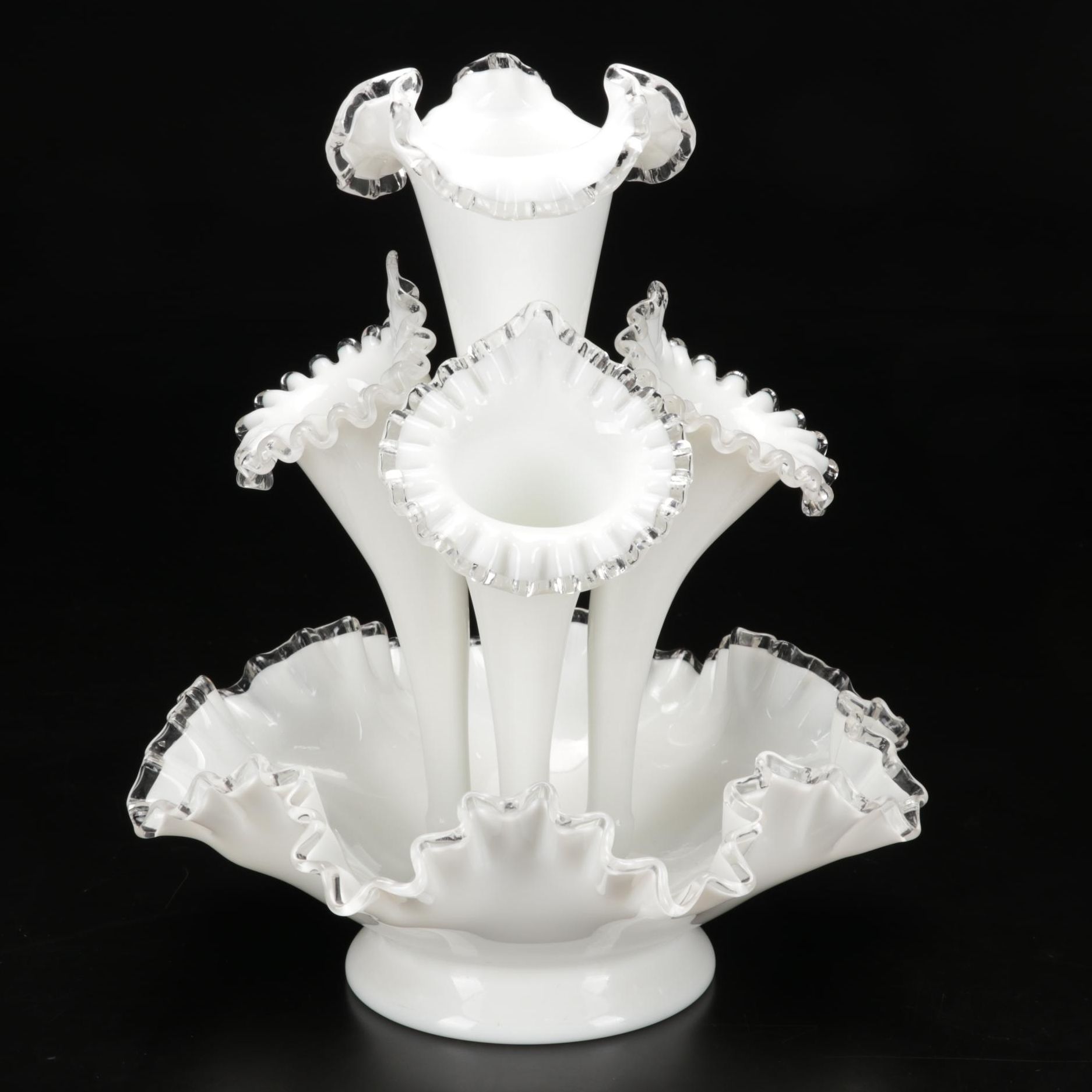 Fenton "Silver Crest" Epergne