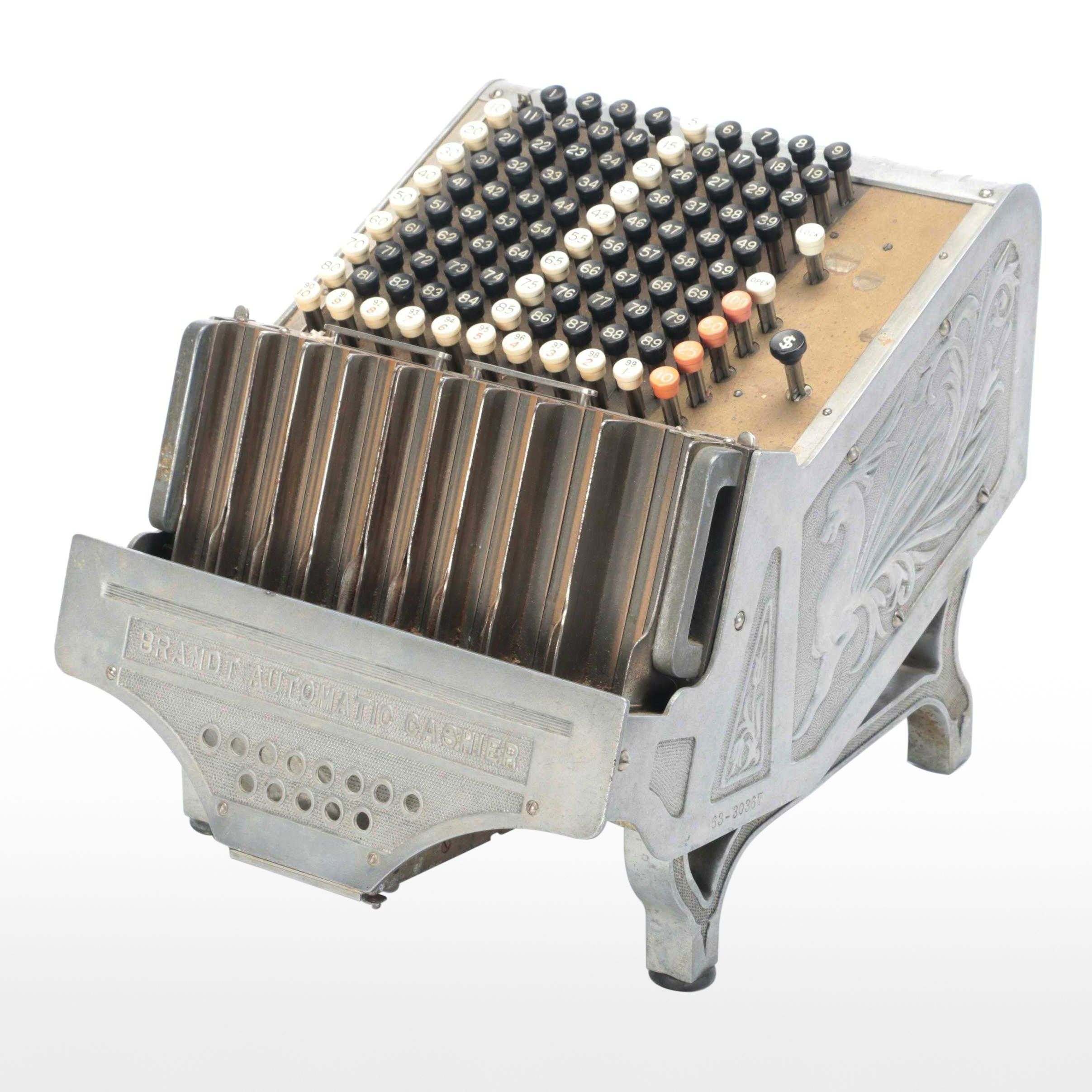 Brandt Automatic Cashier Coin Dispenser, Circa 1920s