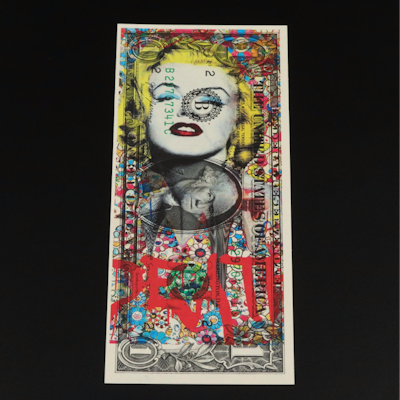 Death NYC Pop Art Graphic Print of Marilyn Monroe