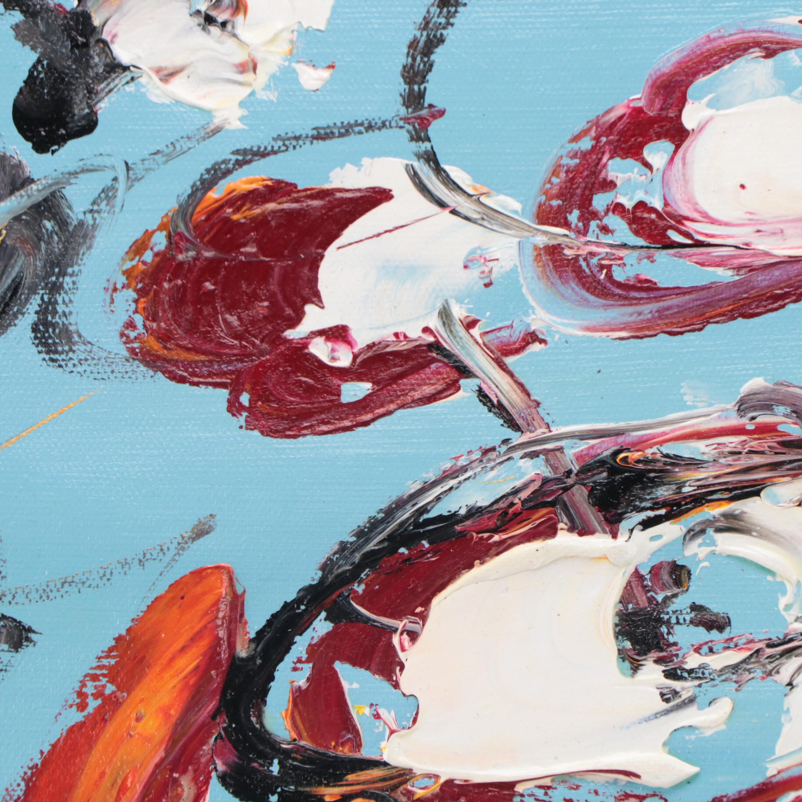 Bing Abstract Oil Painting, 21st Century