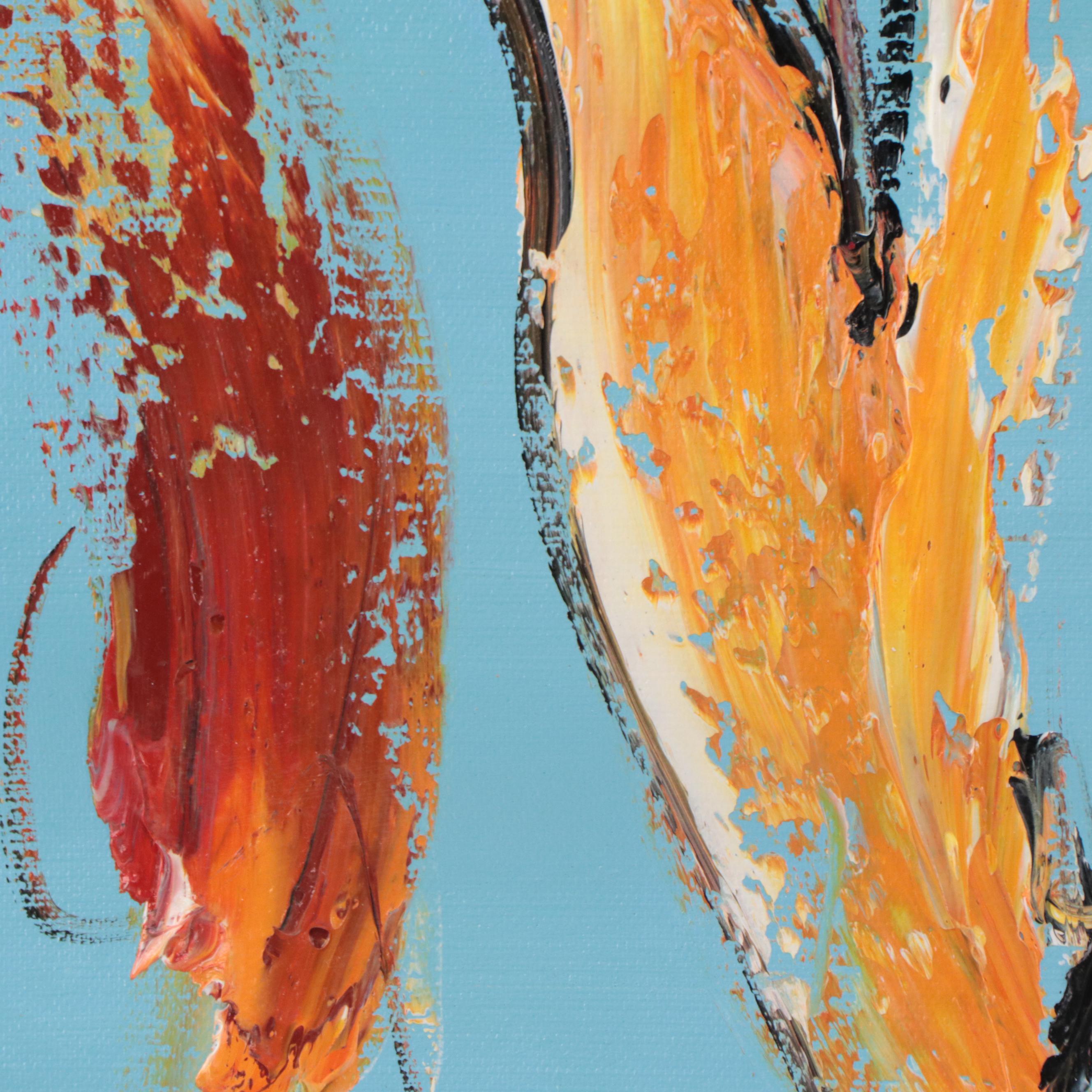 Bing Abstract Oil Painting, 21st Century