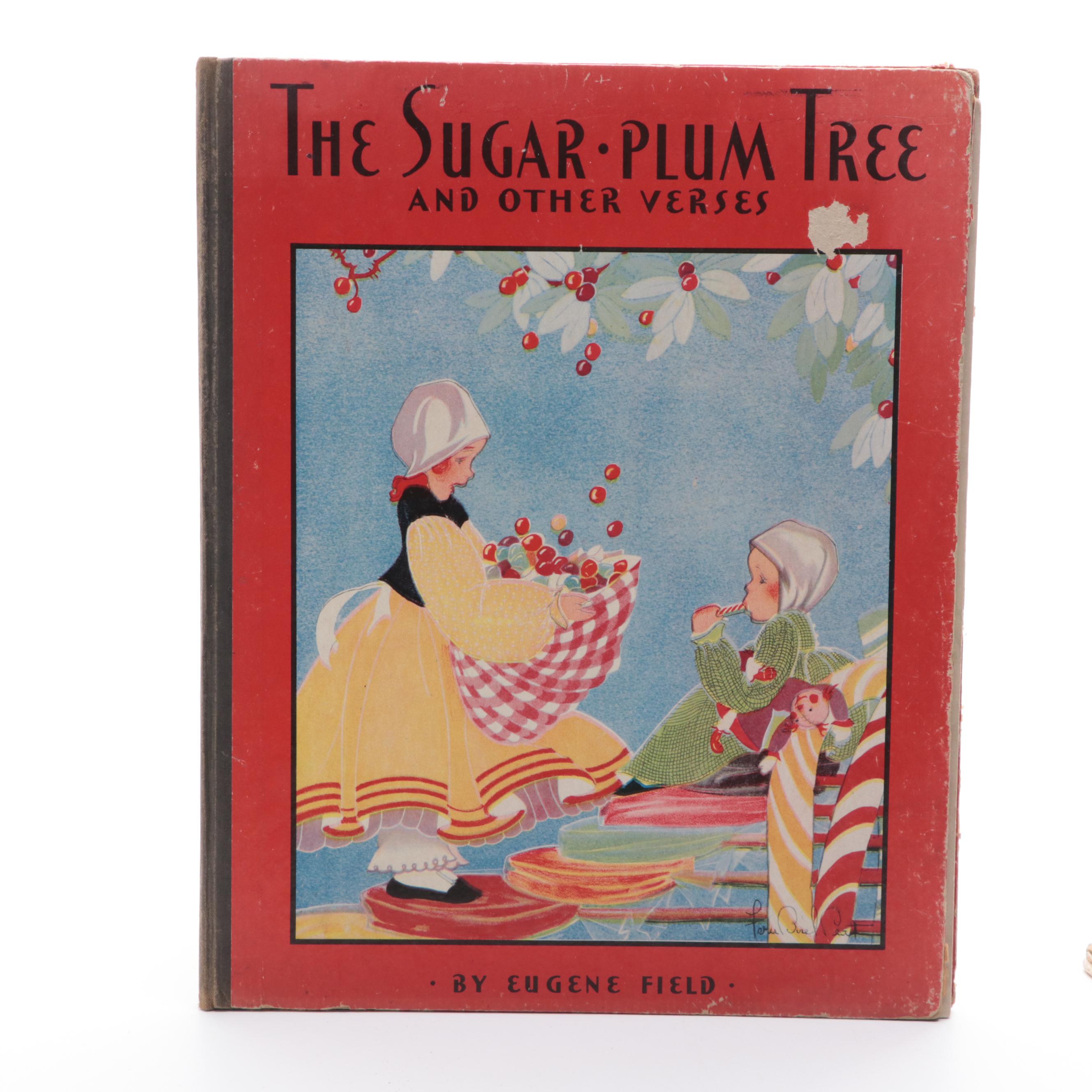 Illustrated "The Sugar-Plum Tree" by Eugene Field and More, Early to Mid-20th C.