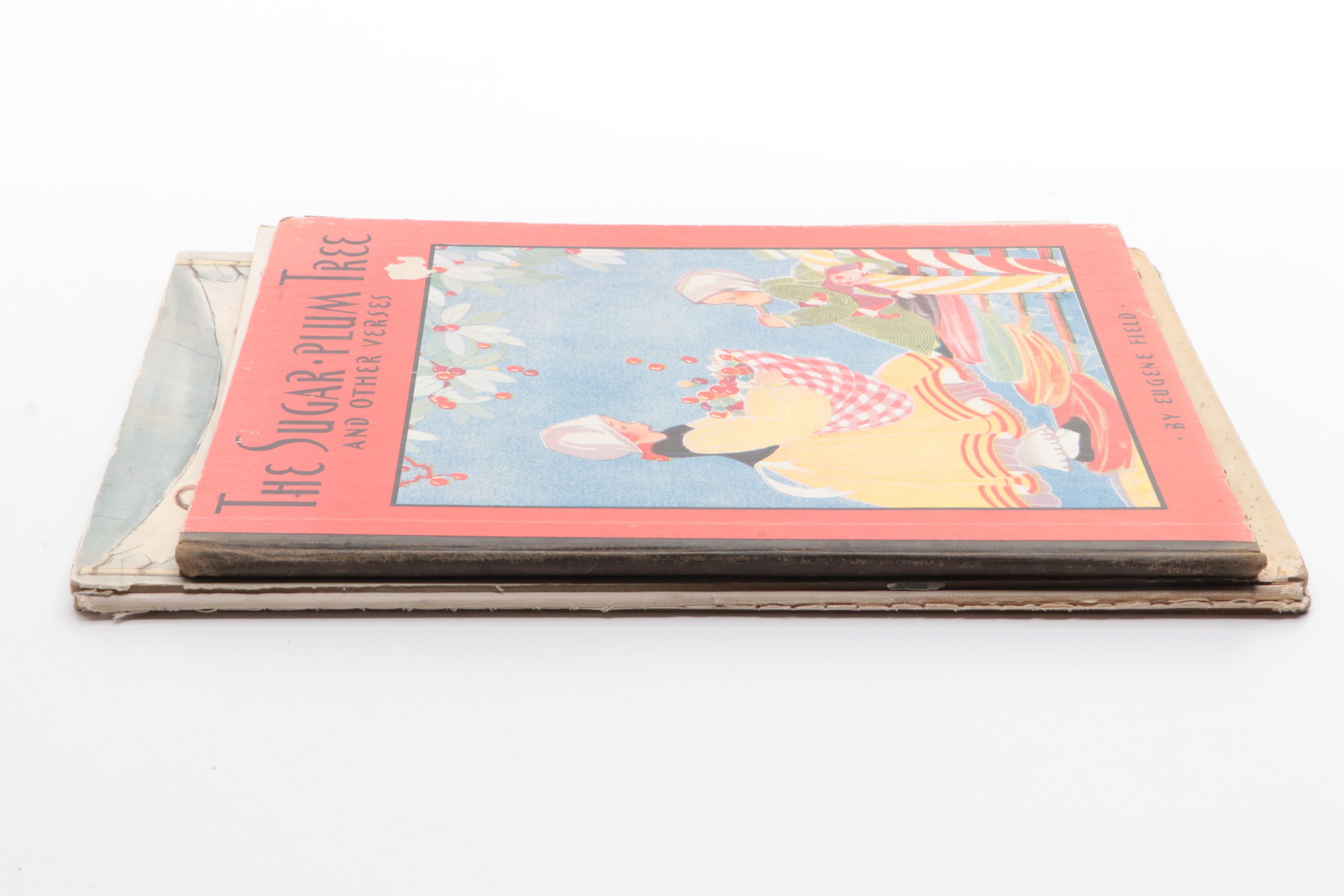 Illustrated "The Sugar-Plum Tree" by Eugene Field and More, Early to Mid-20th C.