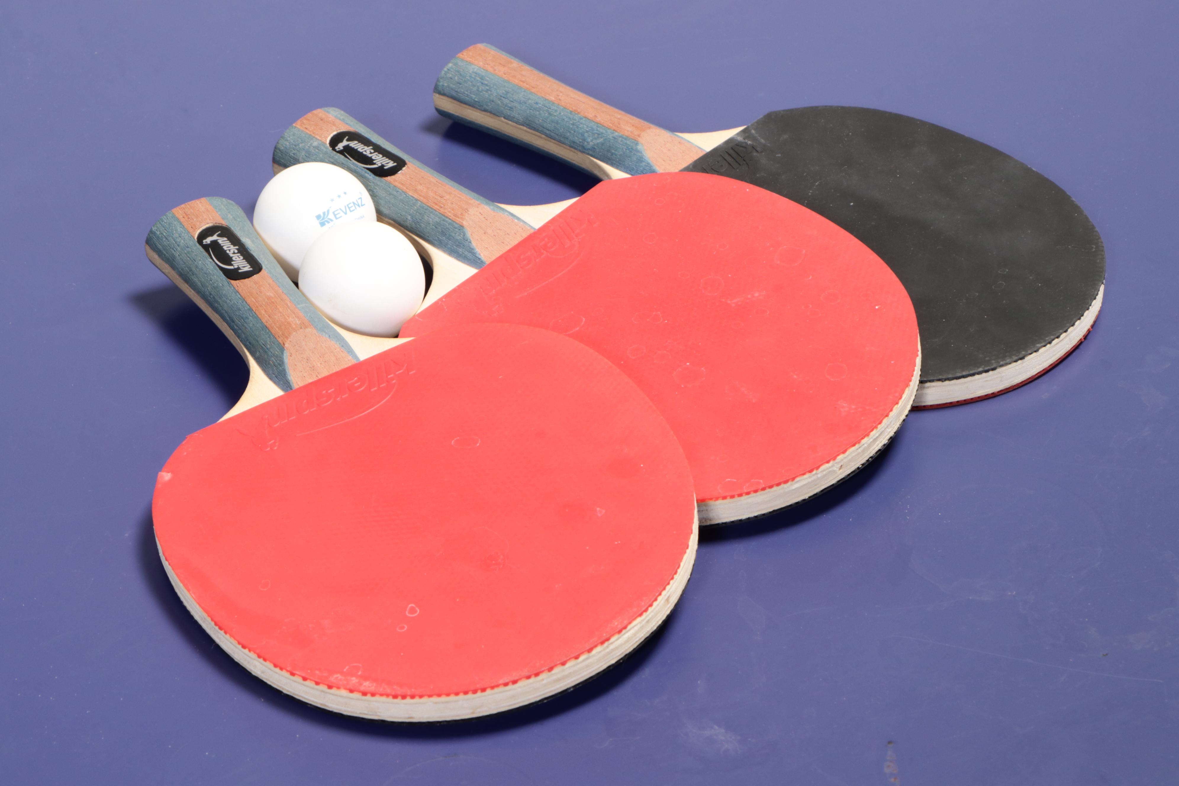 Killerspin Revolution SVR Ping-Pong Table With Net, Paddles and Balls
