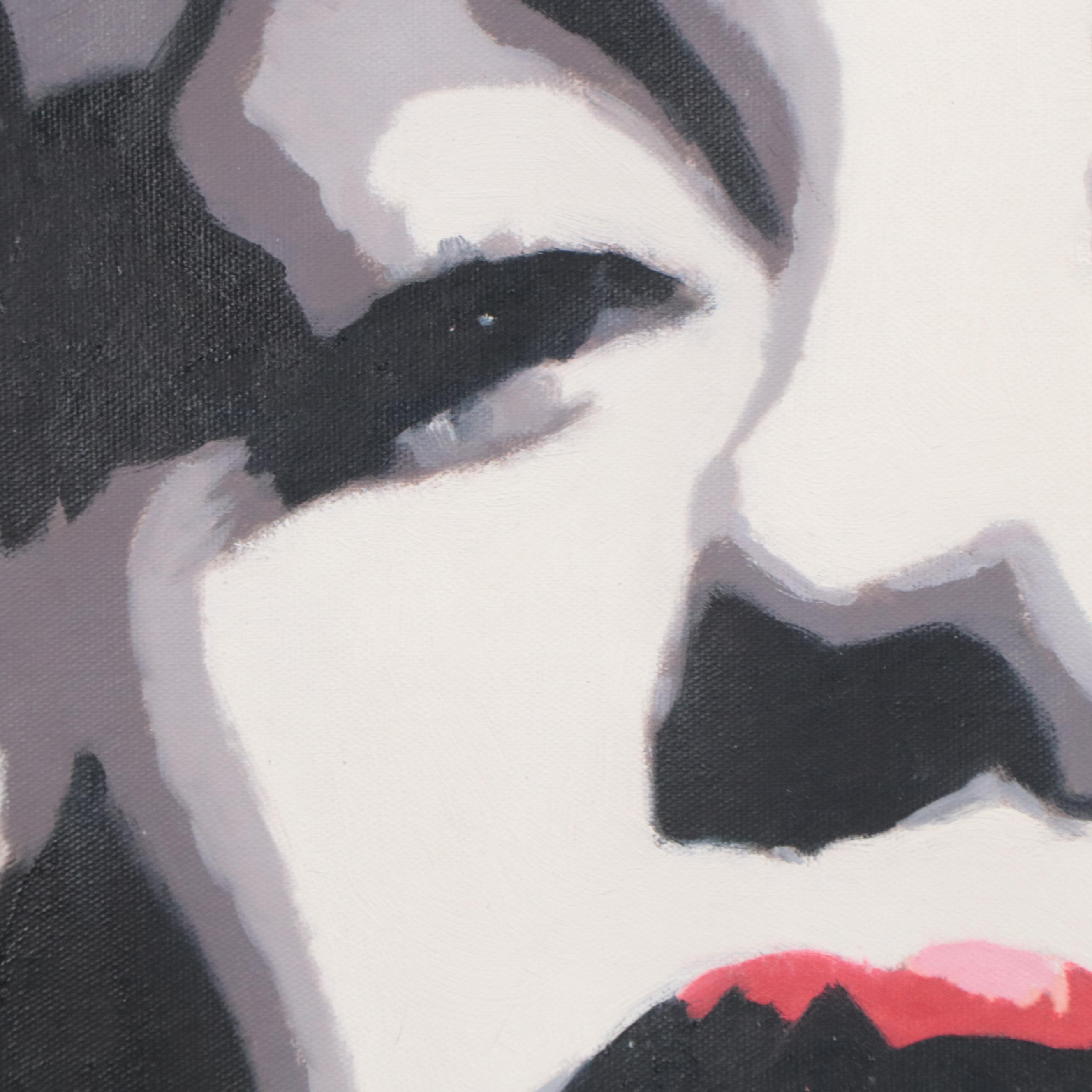 N. Ming Oil Painting of Marilyn Monroe, 21st Century