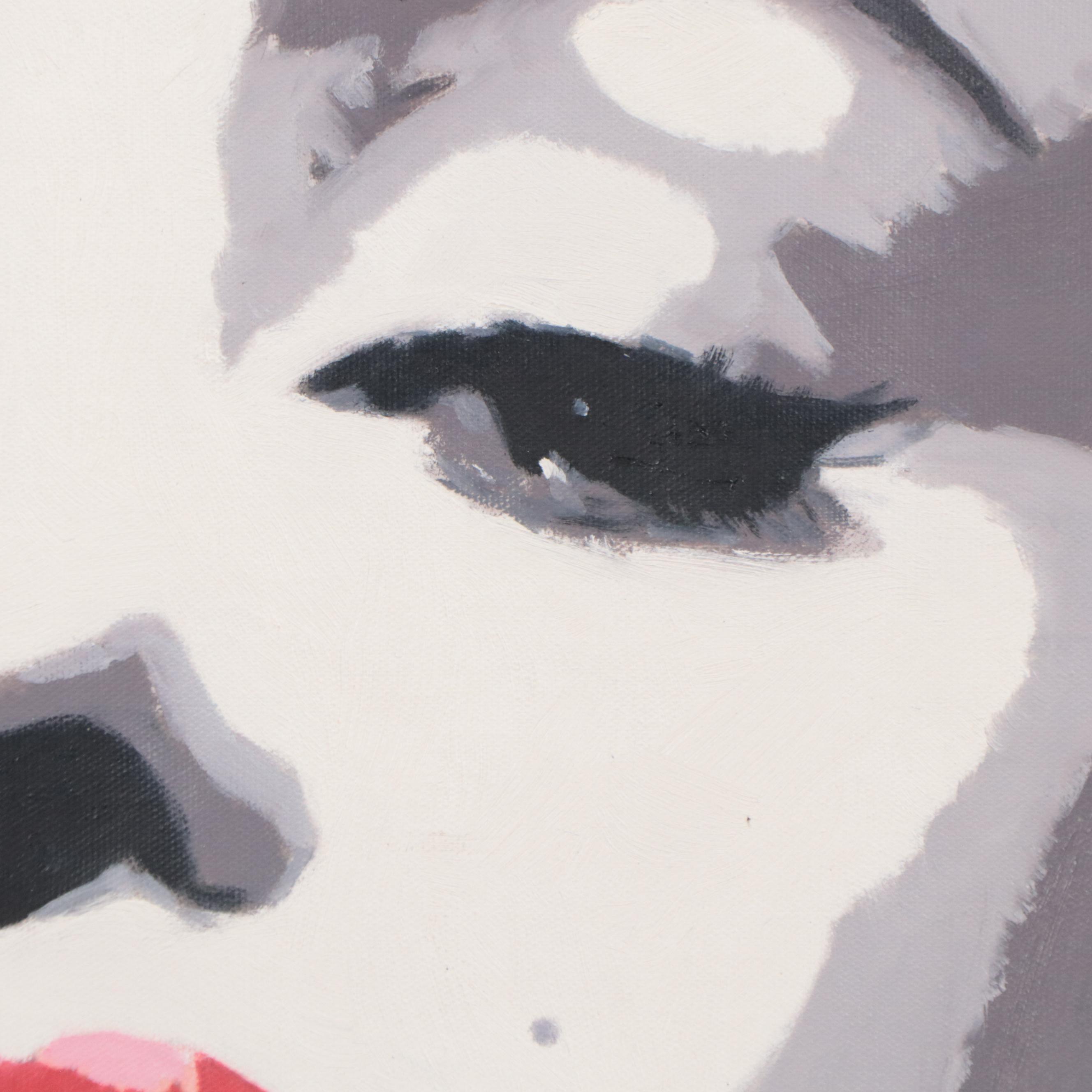 N. Ming Oil Painting of Marilyn Monroe, 21st Century