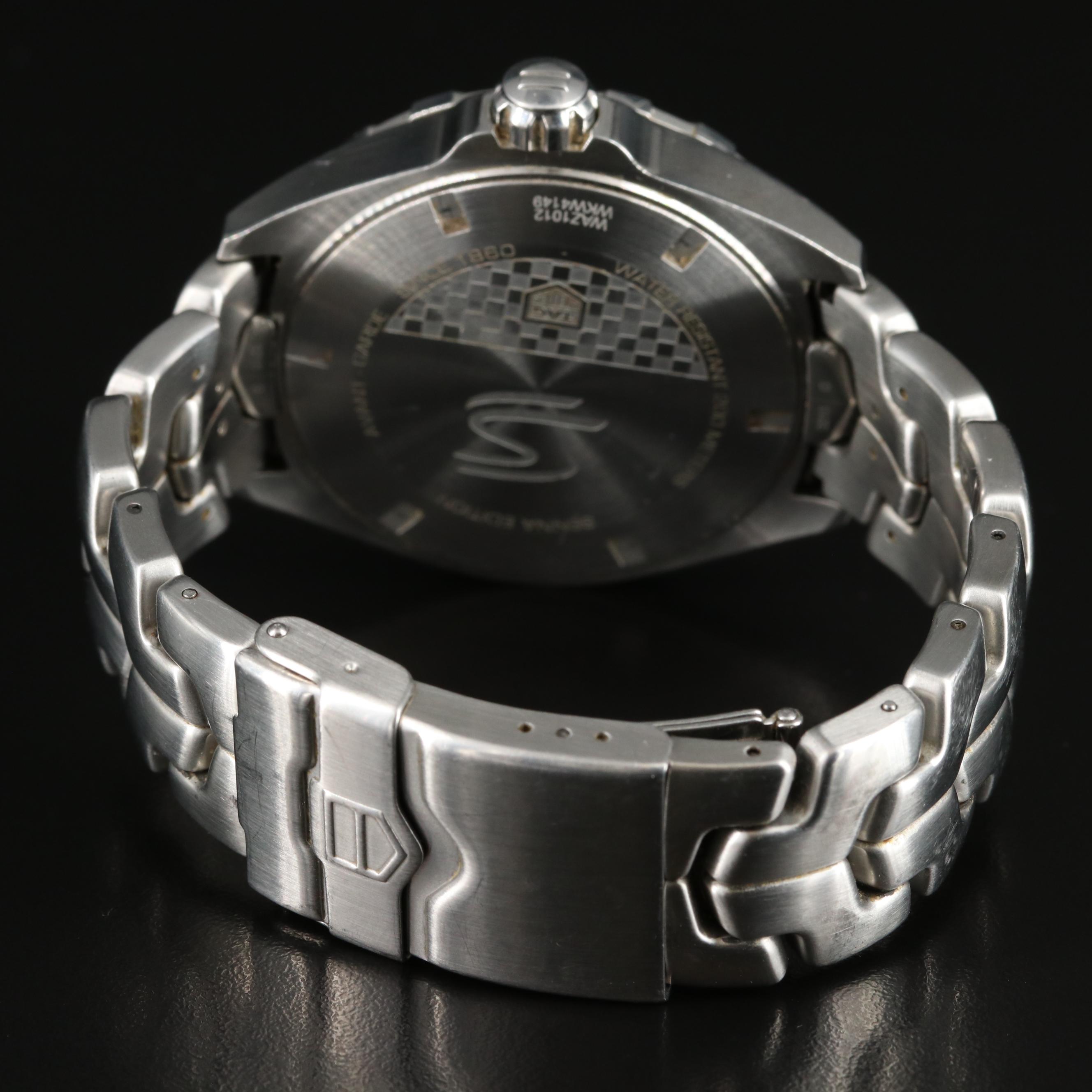 TAG Heuer Formula 1 Senna Special Edition 43MM Steel Quartz Watch