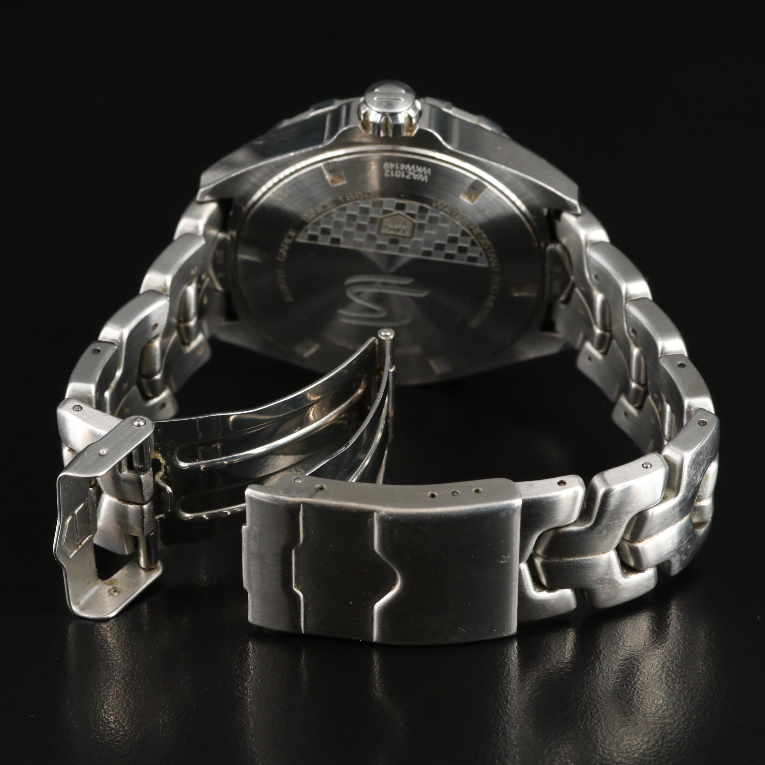 TAG Heuer Formula 1 Senna Special Edition 43MM Steel Quartz Watch