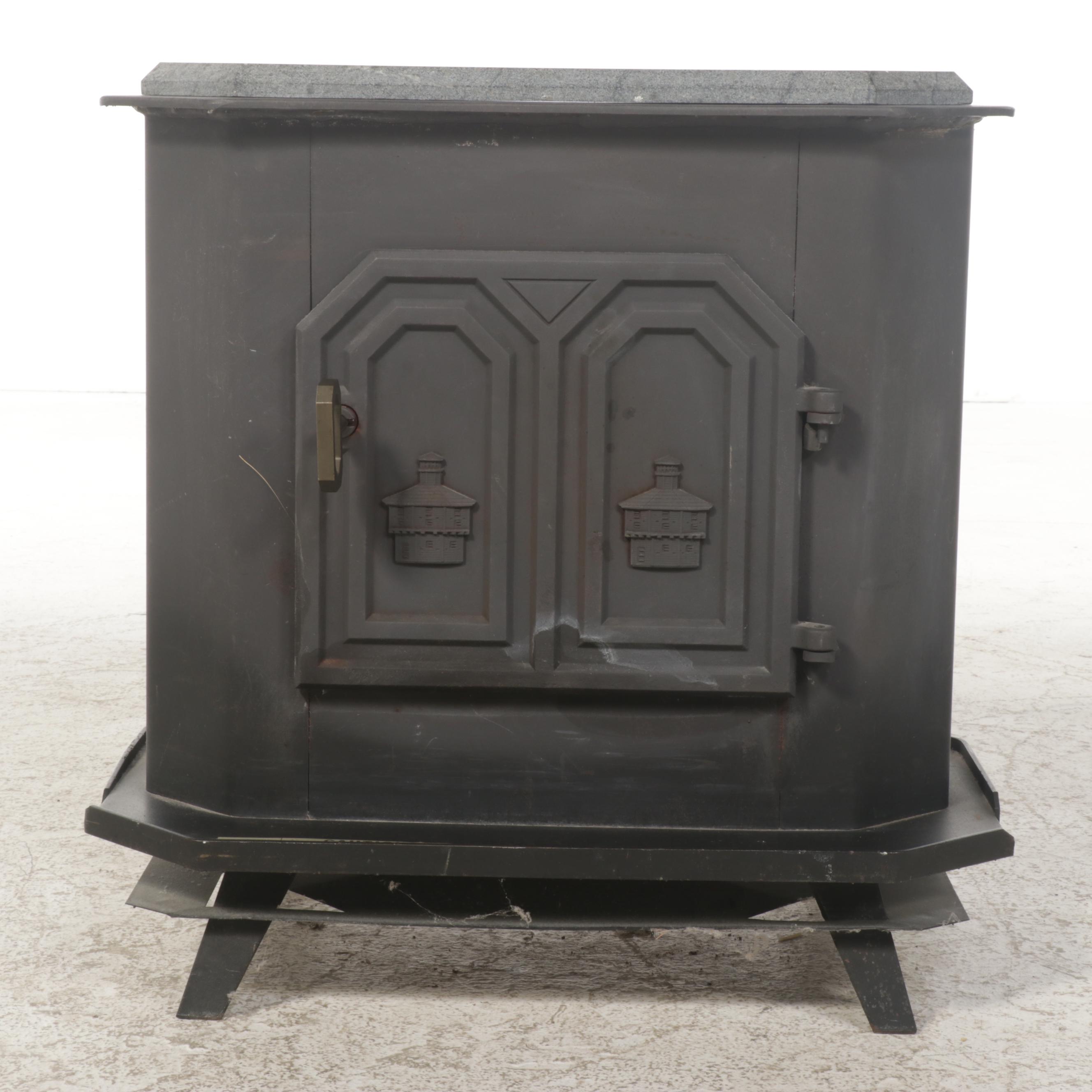 Garrison Cast Metal Wood Stove Heater