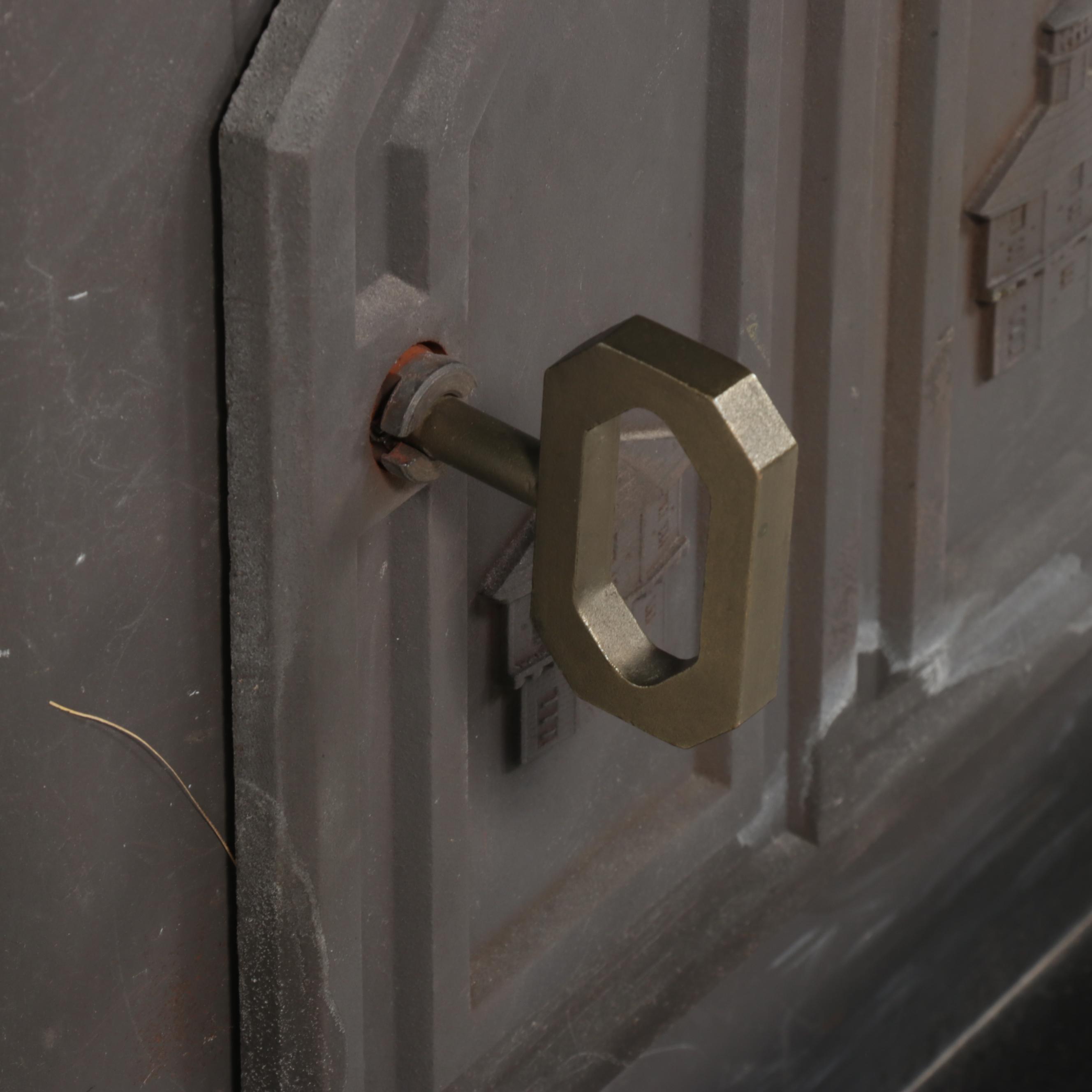 Garrison Cast Metal Wood Stove Heater