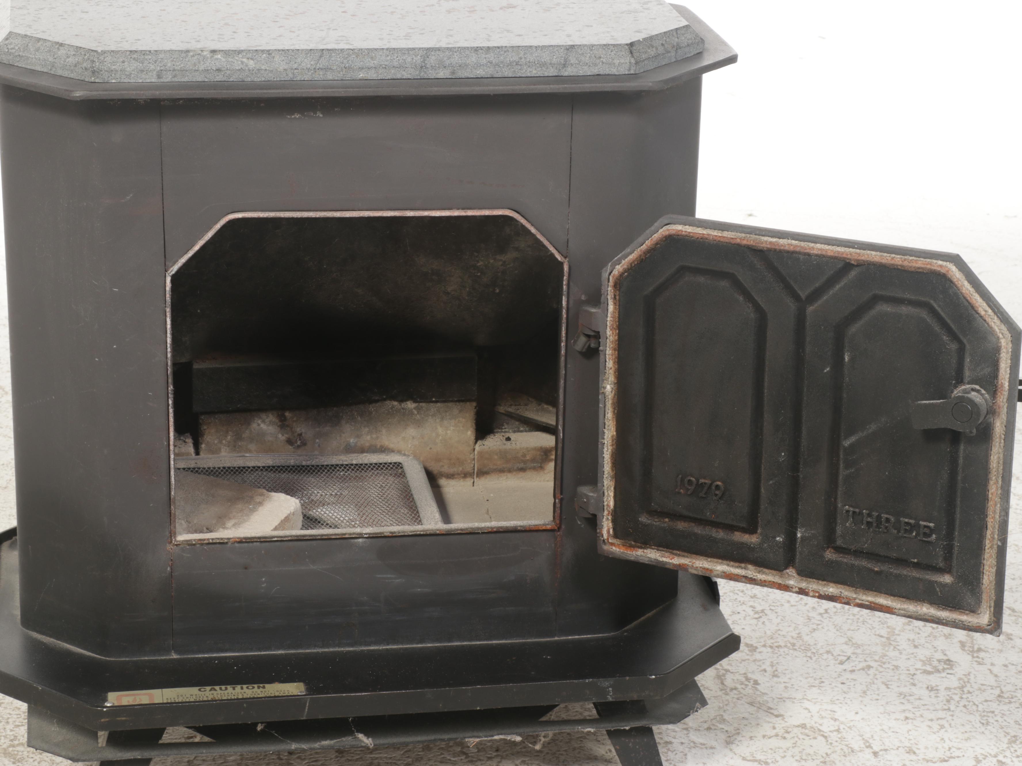Garrison Cast Metal Wood Stove Heater