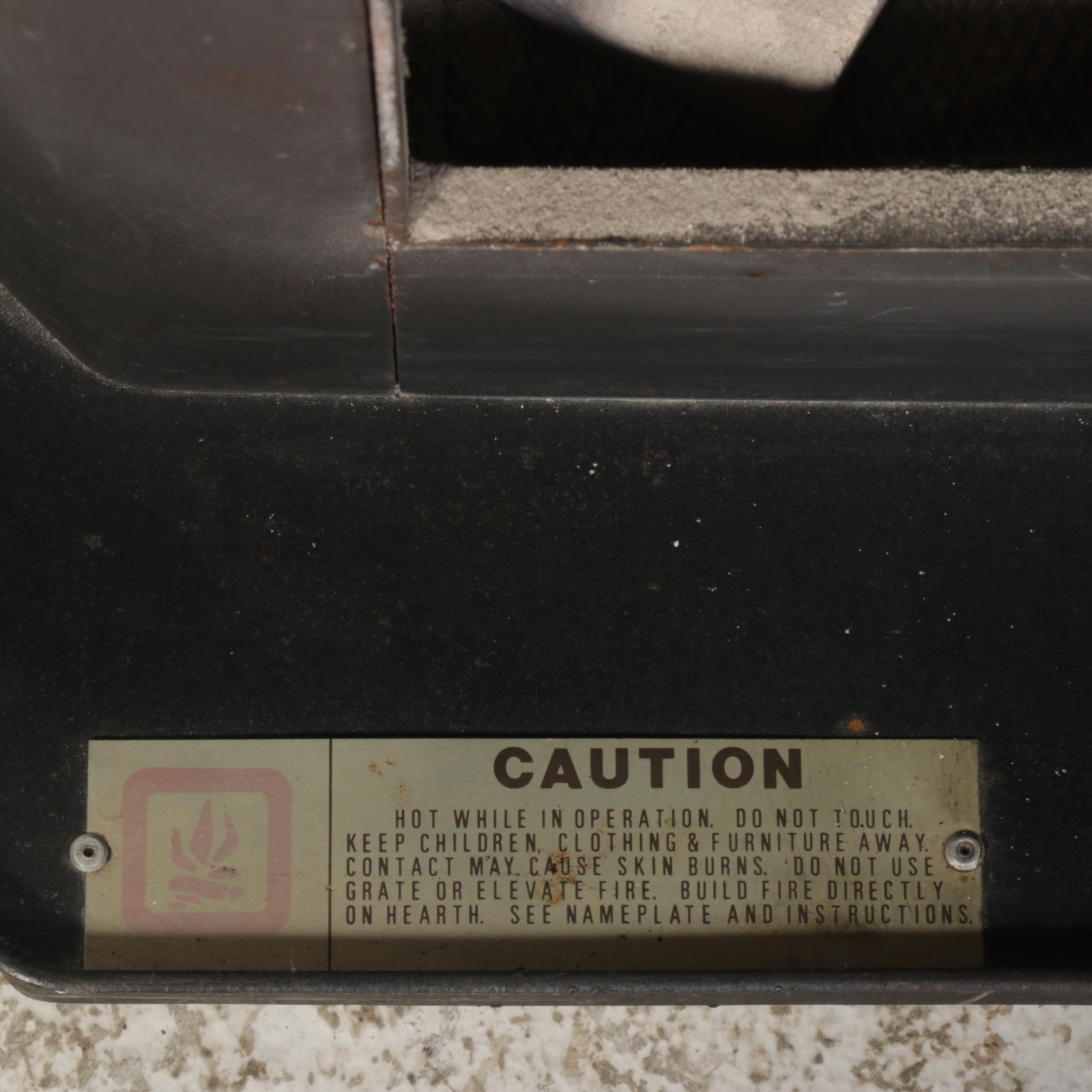 Garrison Cast Metal Wood Stove Heater