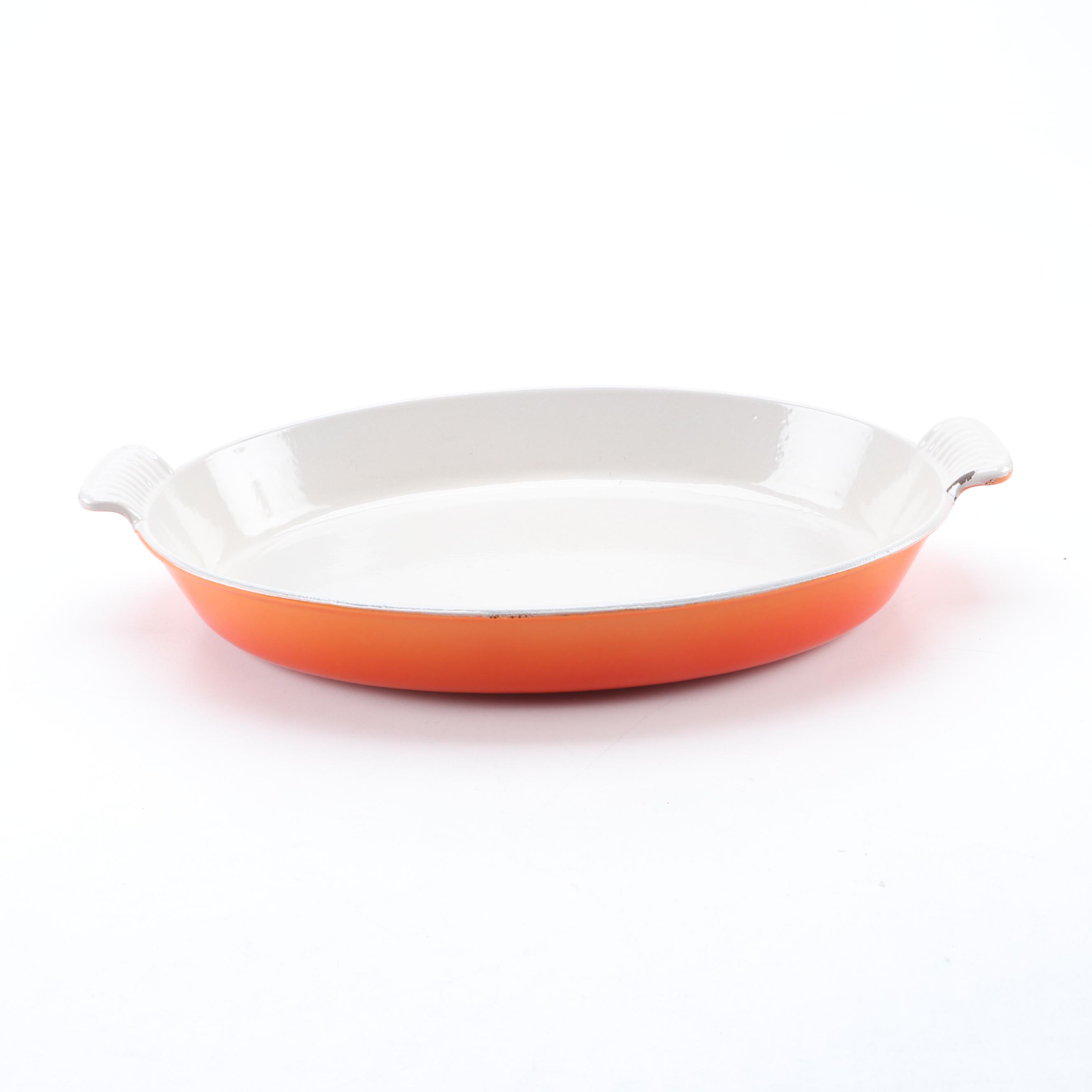 Le Cruset Cast Iron Enamel Casserole Dish