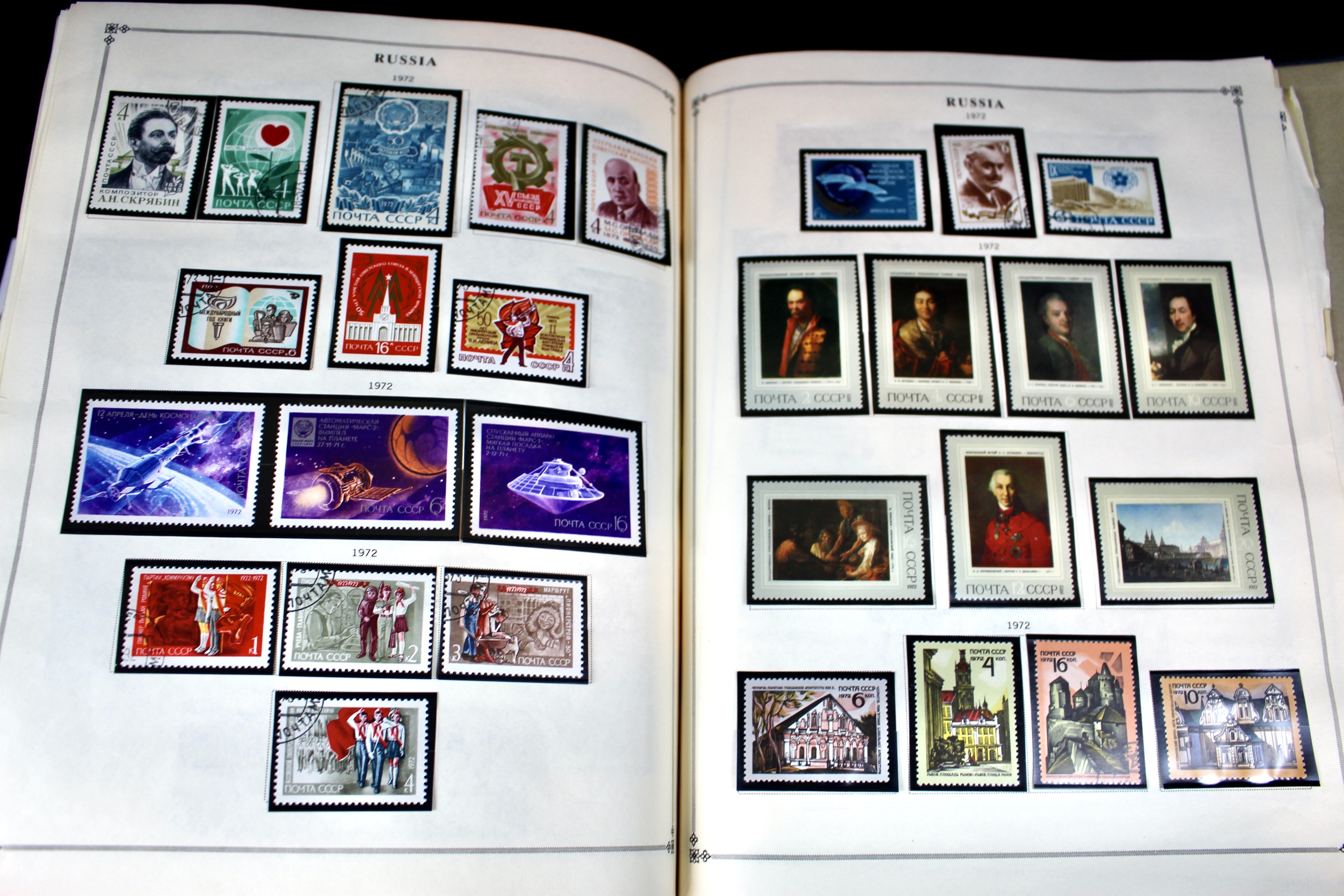 Huge Russian Postage Stamp Collection