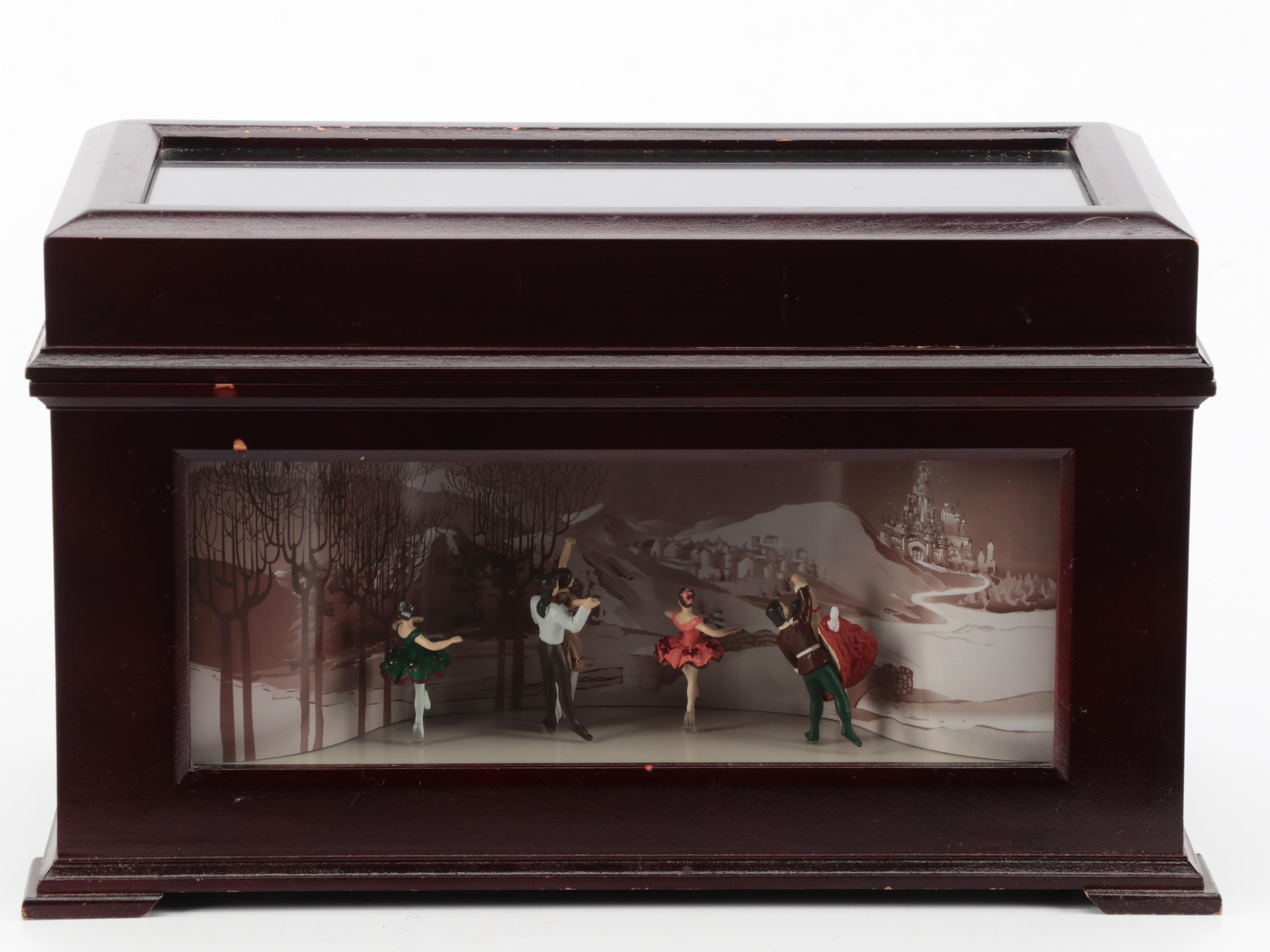 Mr Christmas Metal Disk Player Music Box, Contemporary