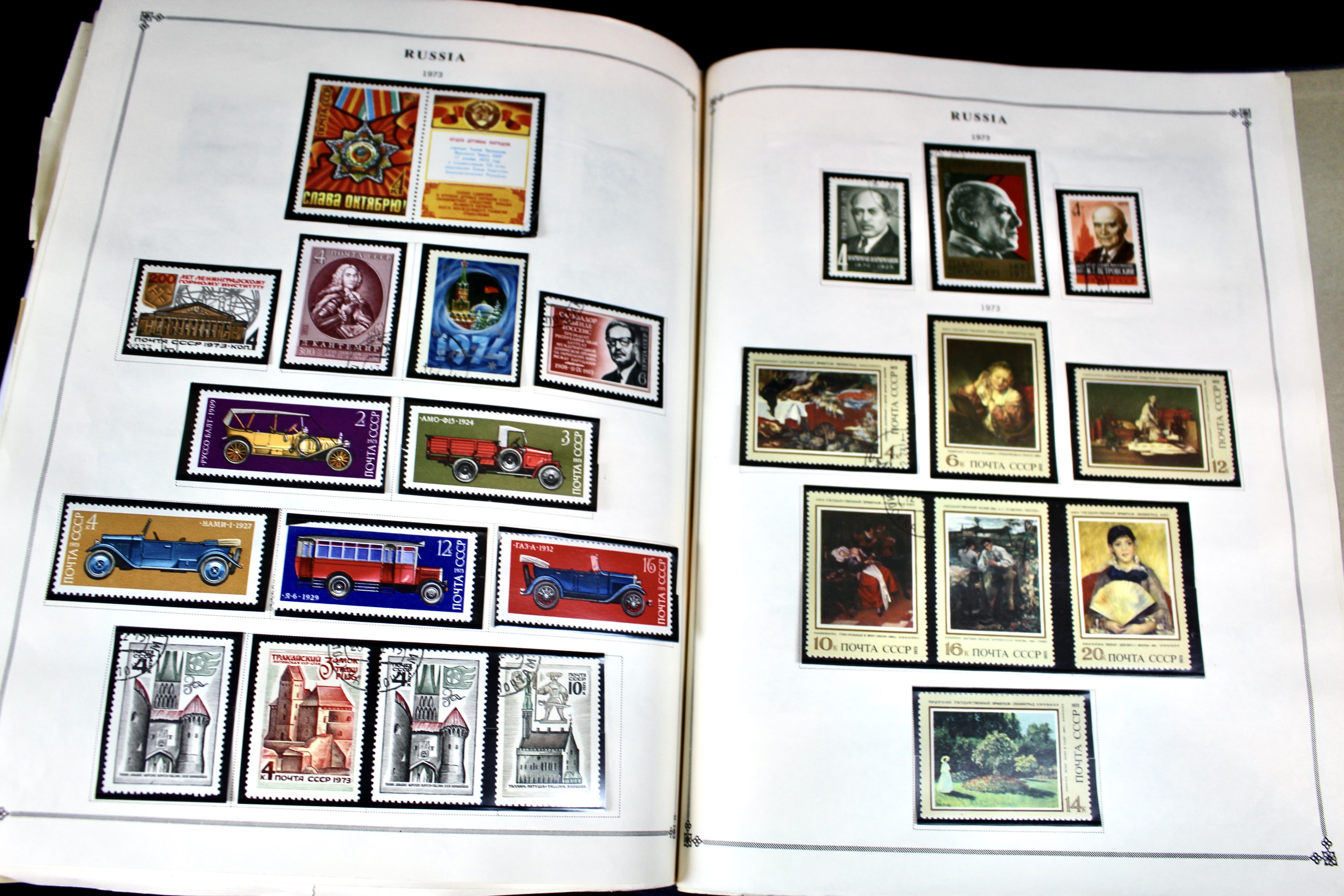 Huge Russian Postage Stamp Collection